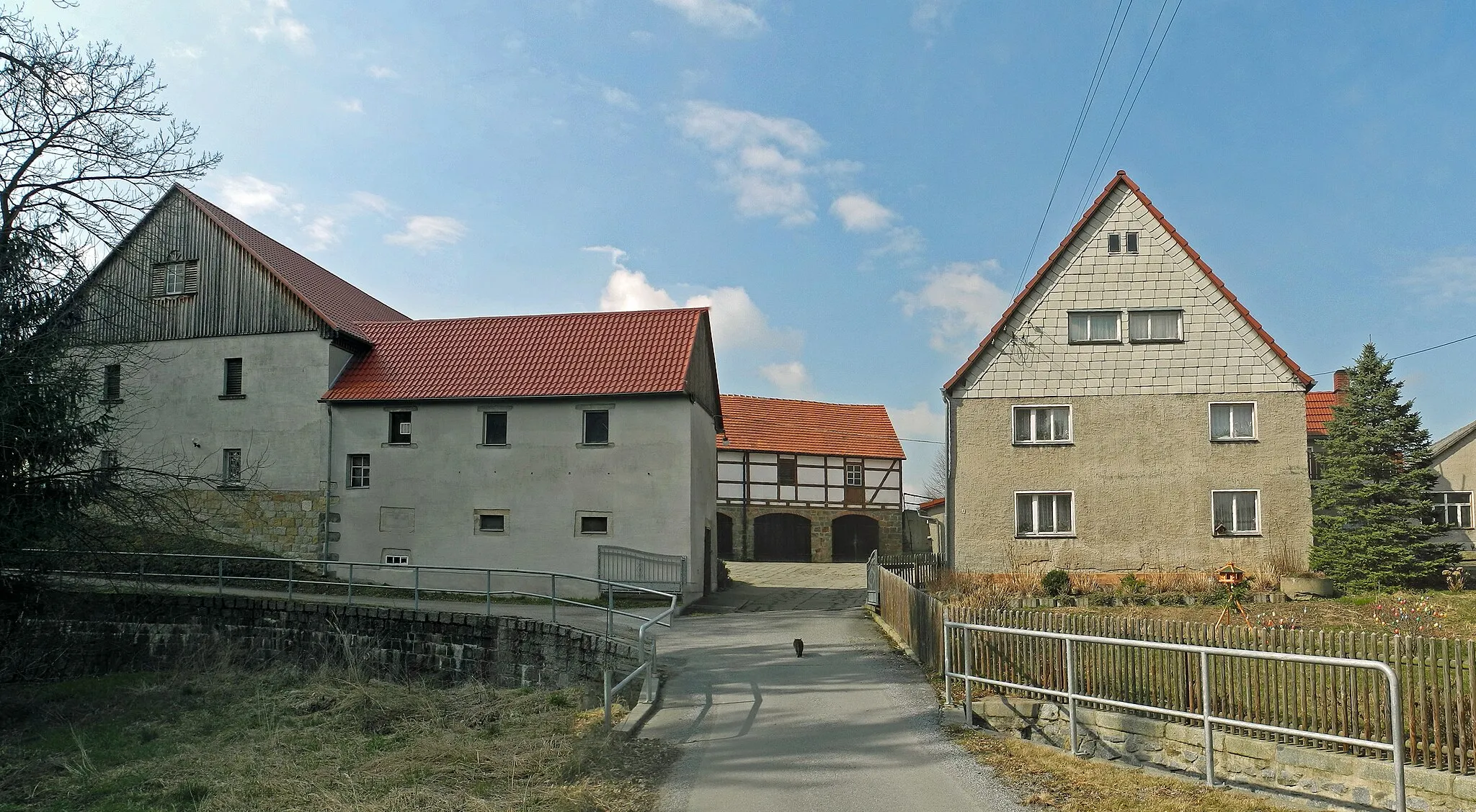 Photo showing: Wohnhaus in Langenwolmsdorf, Am Steinbruch 6