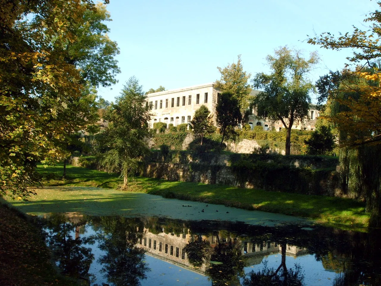 Photo showing: Das Schloss Dahlen, aufgenommen aus dem Stadtpark