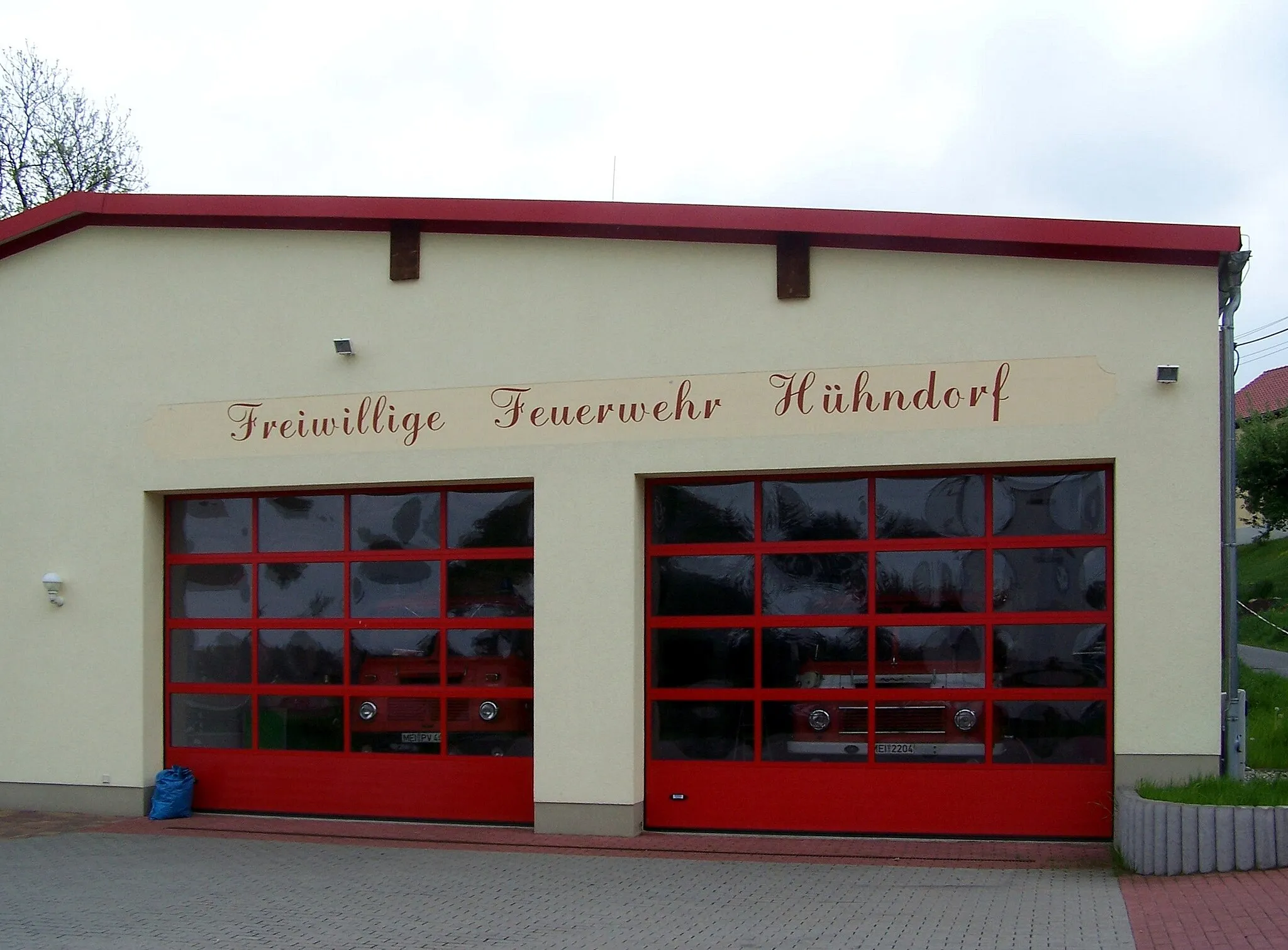 Photo showing: Freiwillige Feuerwehr Hühndorf, Gemeinde Klipphausen, Landkreis Meißen