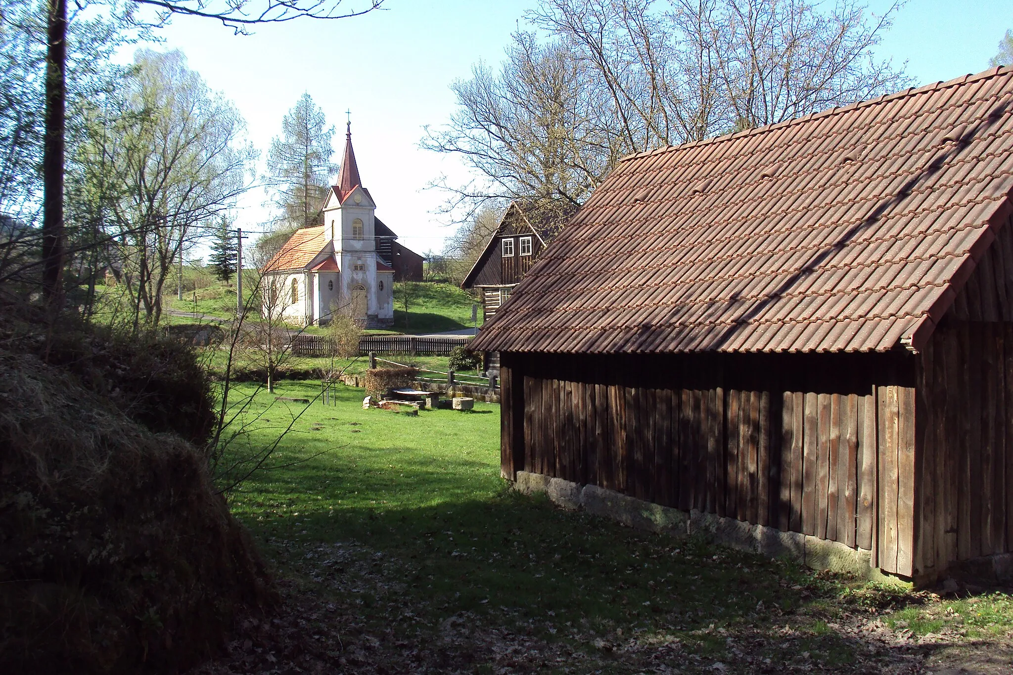 Photo showing: Kostel ve Svitavě u Cvikova