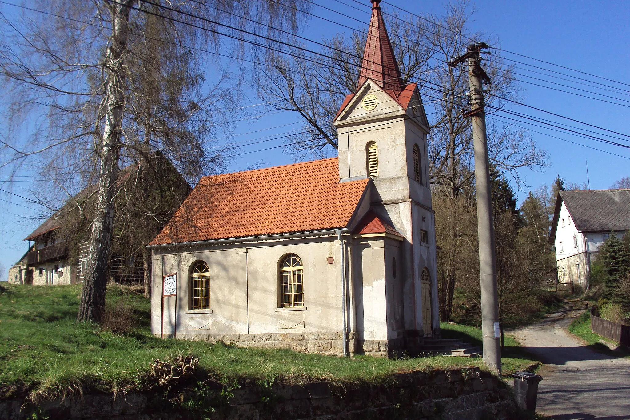 Photo showing: Kostel ve Svitavě u Cvikova