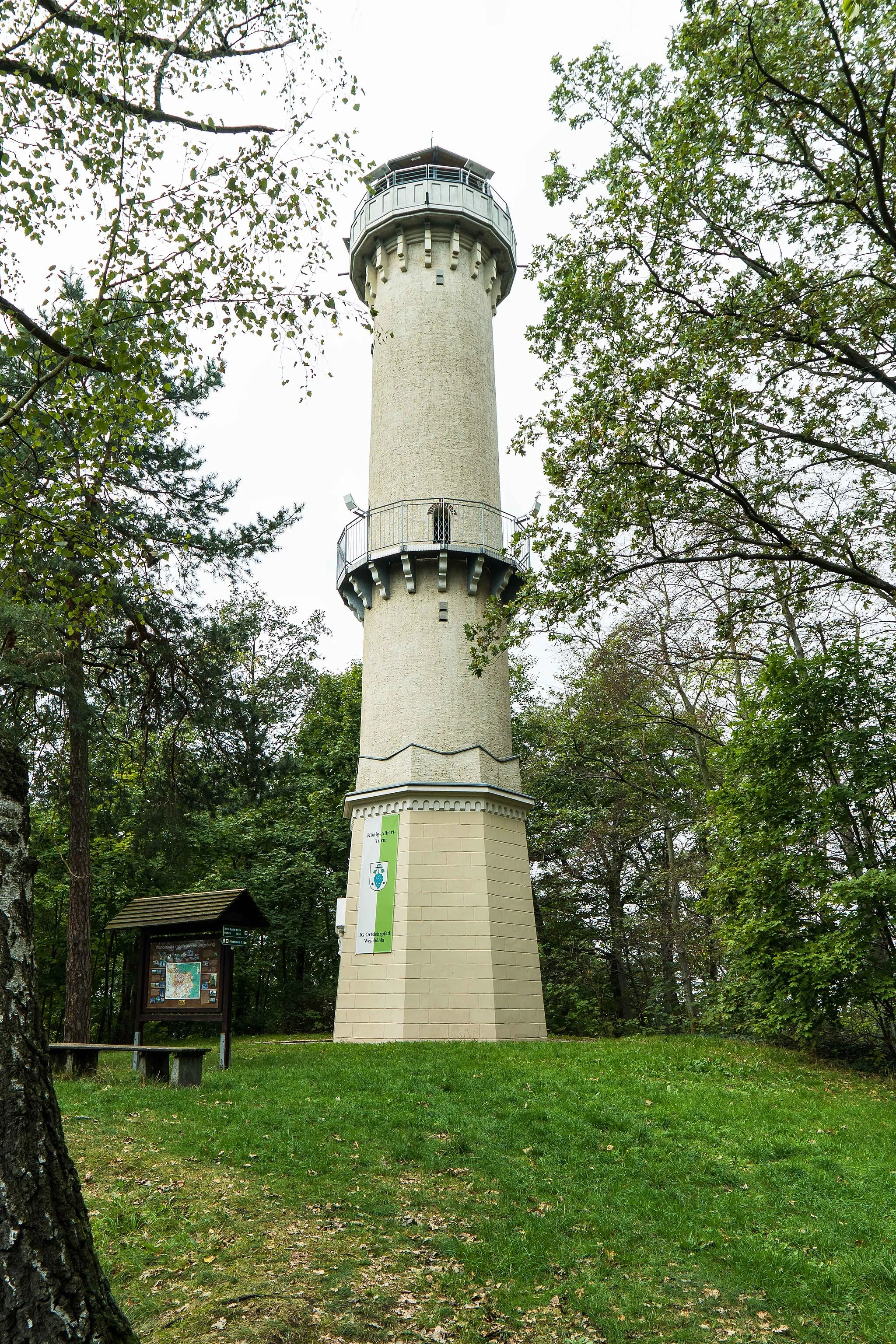 Photo showing: König-Albert-Turm auf der Schweizerhöhe in Weinböhla