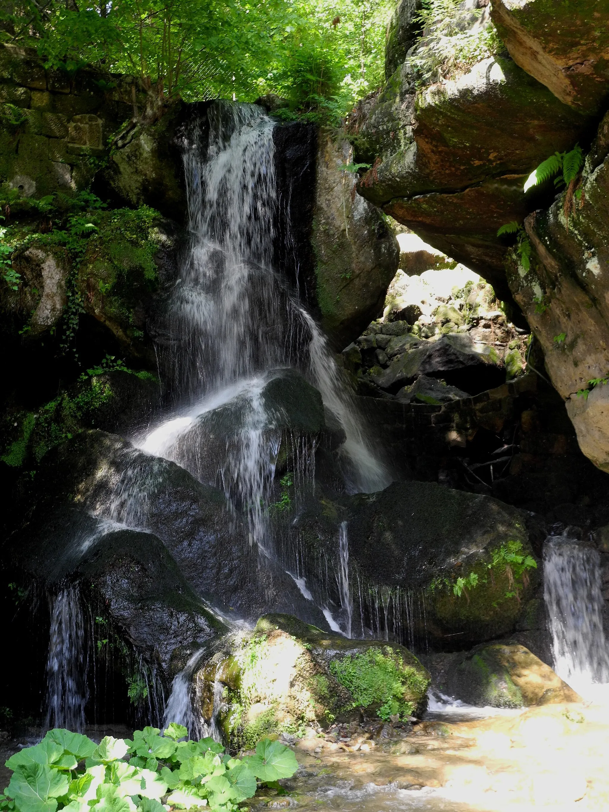 Photo showing: Bad Schandau - Lichtenhainer Wasserfall im Kirnitzschtal02