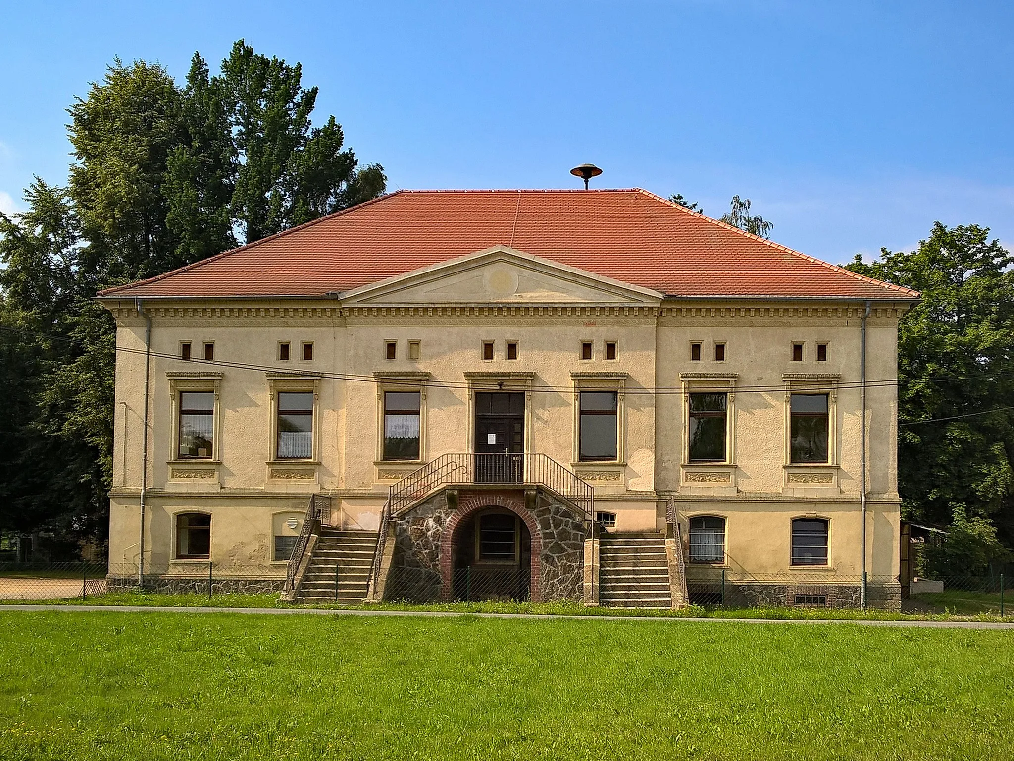 Photo showing: Herrenhaus Pfaffendorf (OT von Markersdorf)