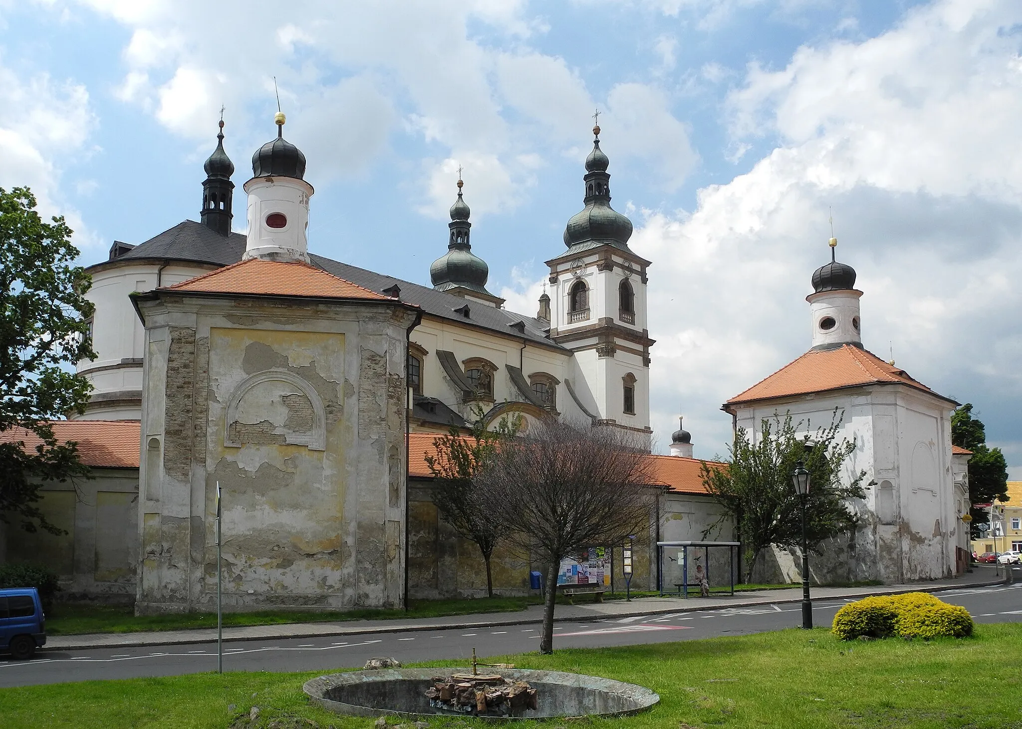 Photo showing: Mariaschein – Bohosudov, Wallfahrtskirche der Schmerzhaften Mutter Gottes