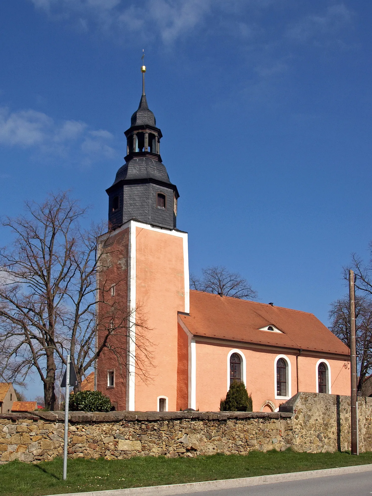 Photo showing: Kirche in Melaune (Vierkirchen)