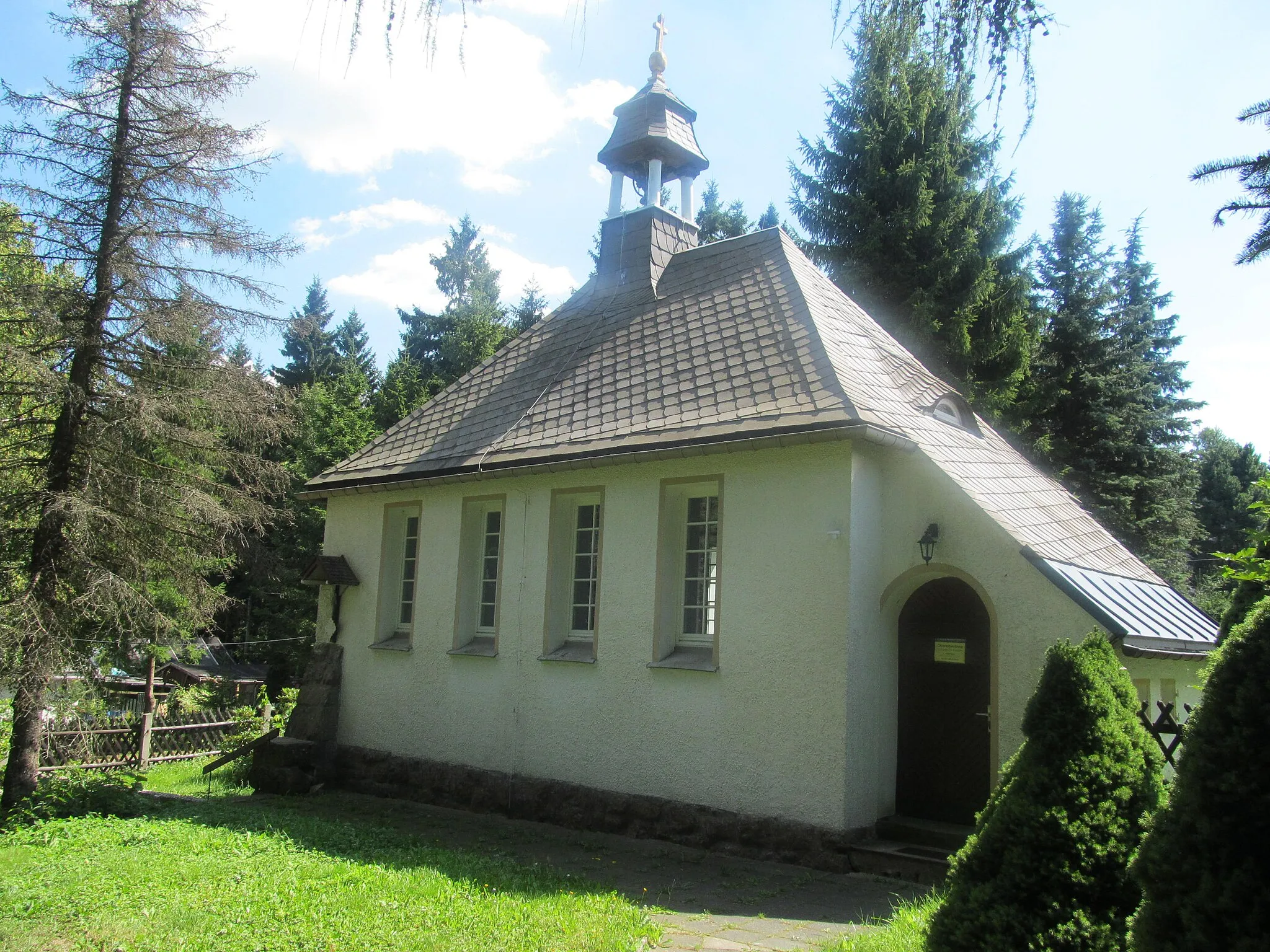 Photo showing: Katholische Kirche in Oberbärenburg