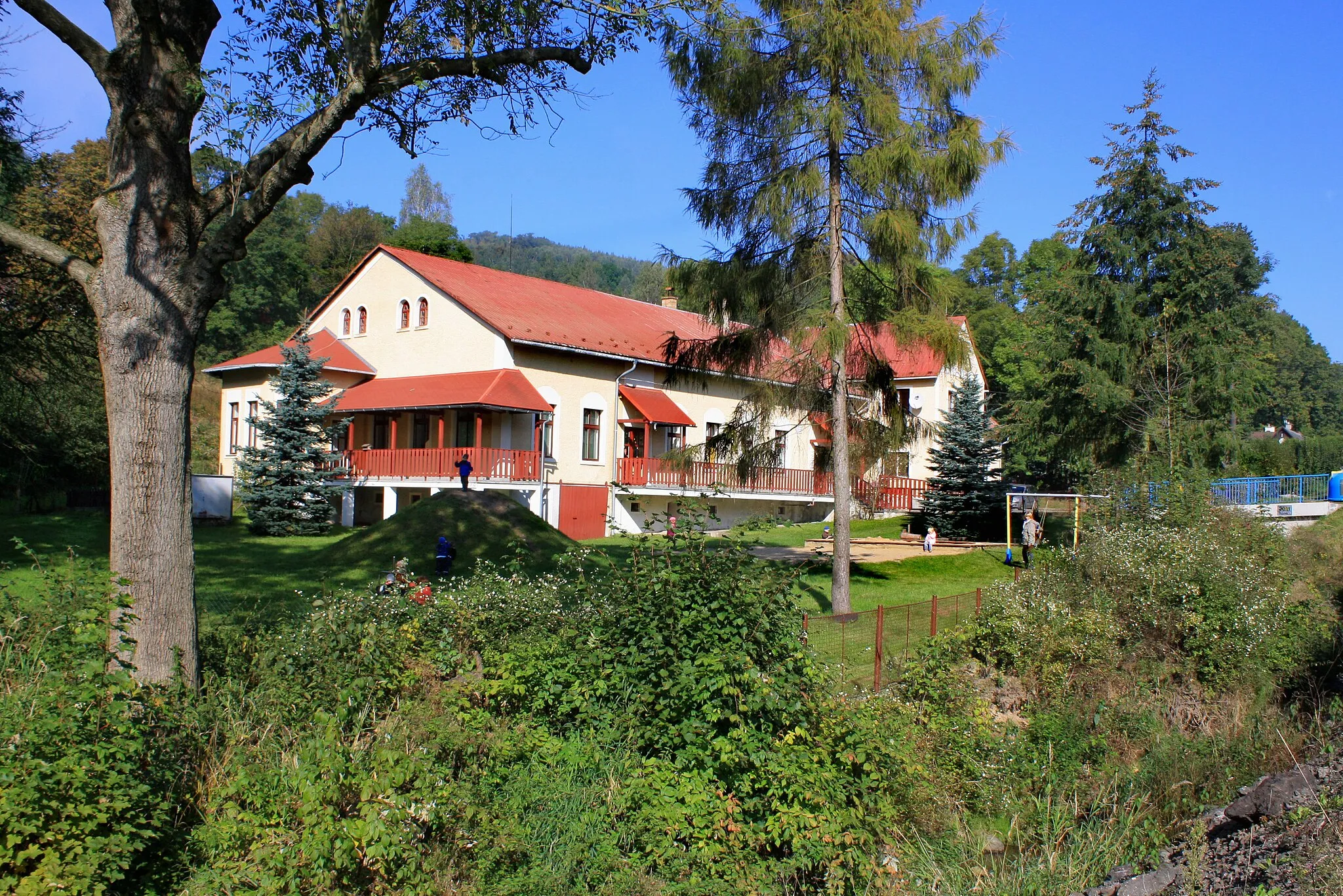 Photo showing: Middle part of Horní Vítkov, part of Chrastava, Czech Republic