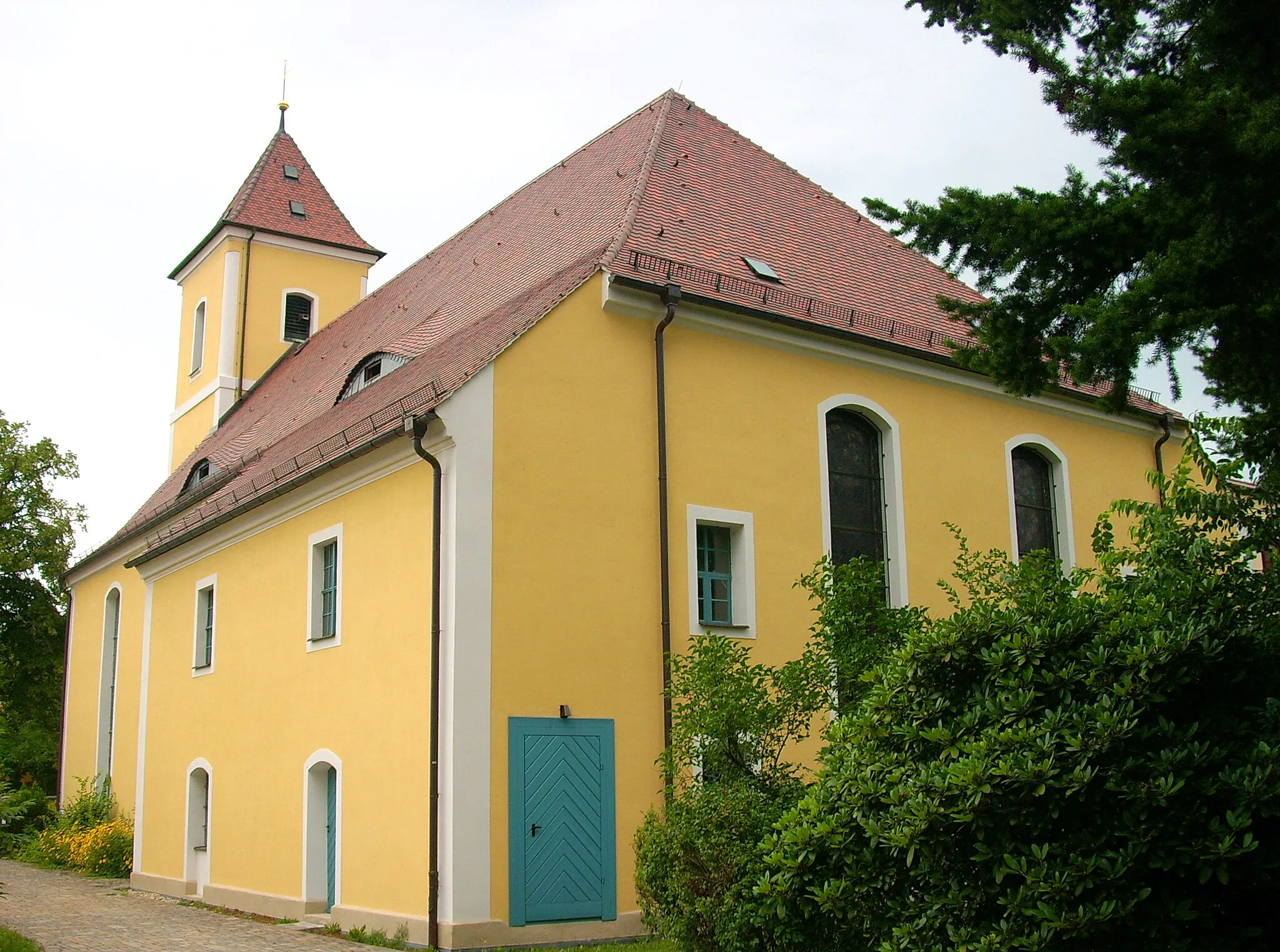 Photo showing: Kirche in Lohsa