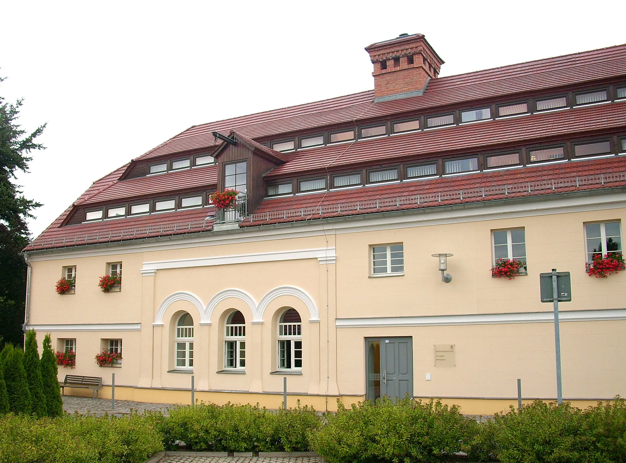 Photo showing: Rathaus von Lohsa