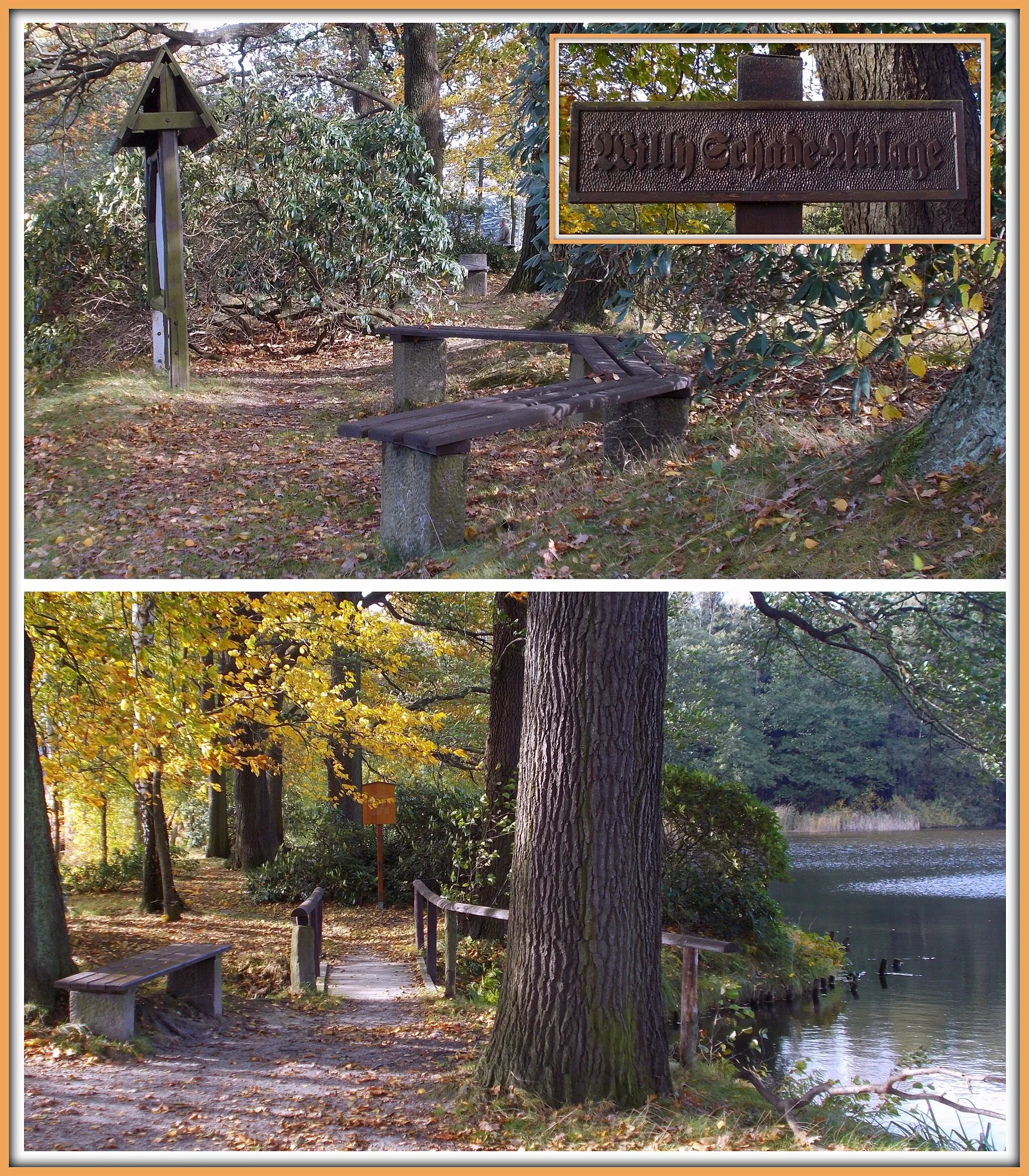 Photo showing: Willy-Schade-Anlage an der Waldscheibe Rammenau