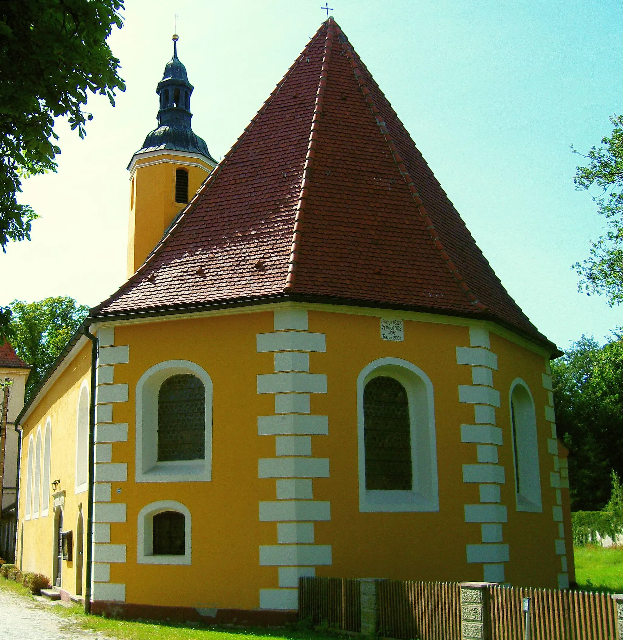 Photo showing: Kirche in Lindenau, Baudenkmal