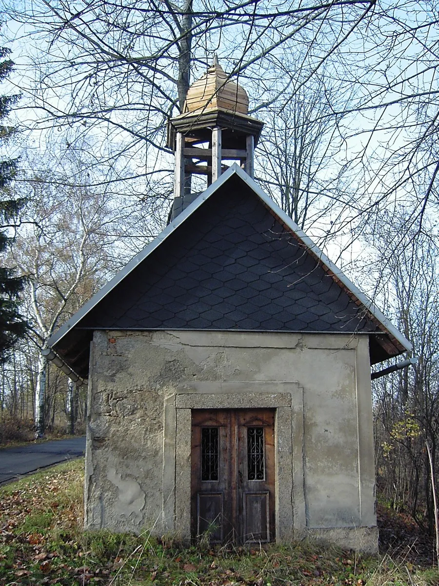 Photo showing: Kaple Nejsvětějšího Srdce Ježíšova na Salmově