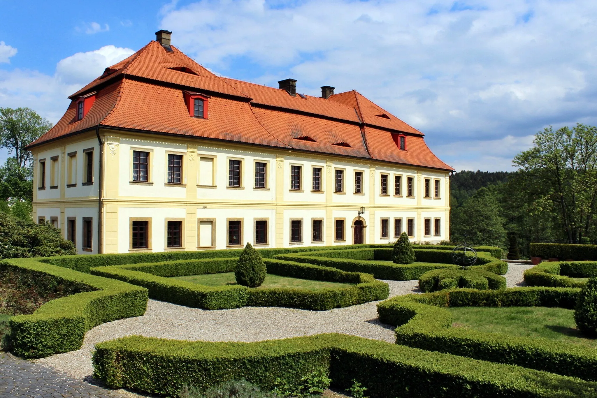 Photo showing: Palmeho dvůr v Jablonném-Markvarticích