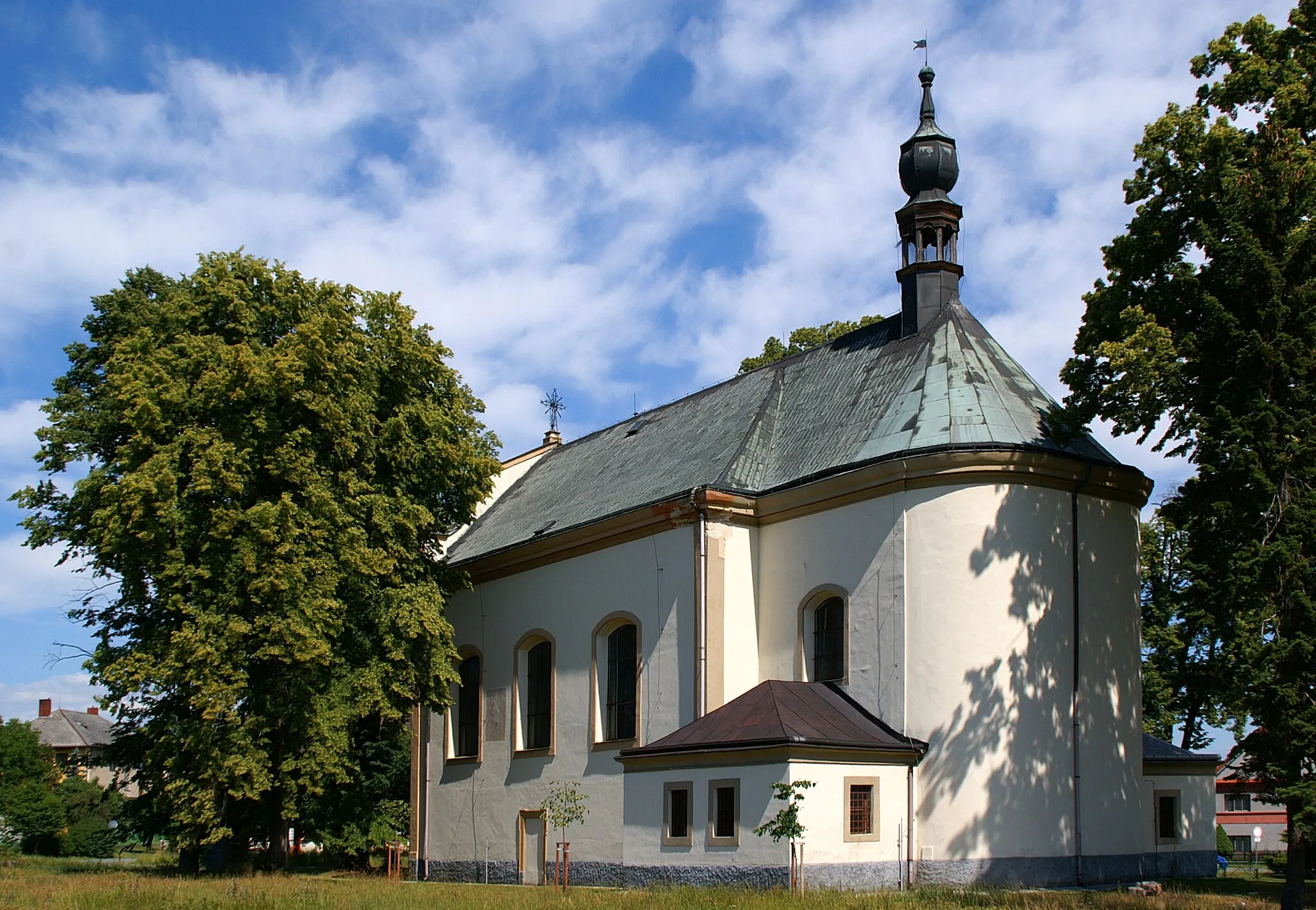 Photo showing: Kostel sv. Ondřeje v Jestřebí na Českolipsku.