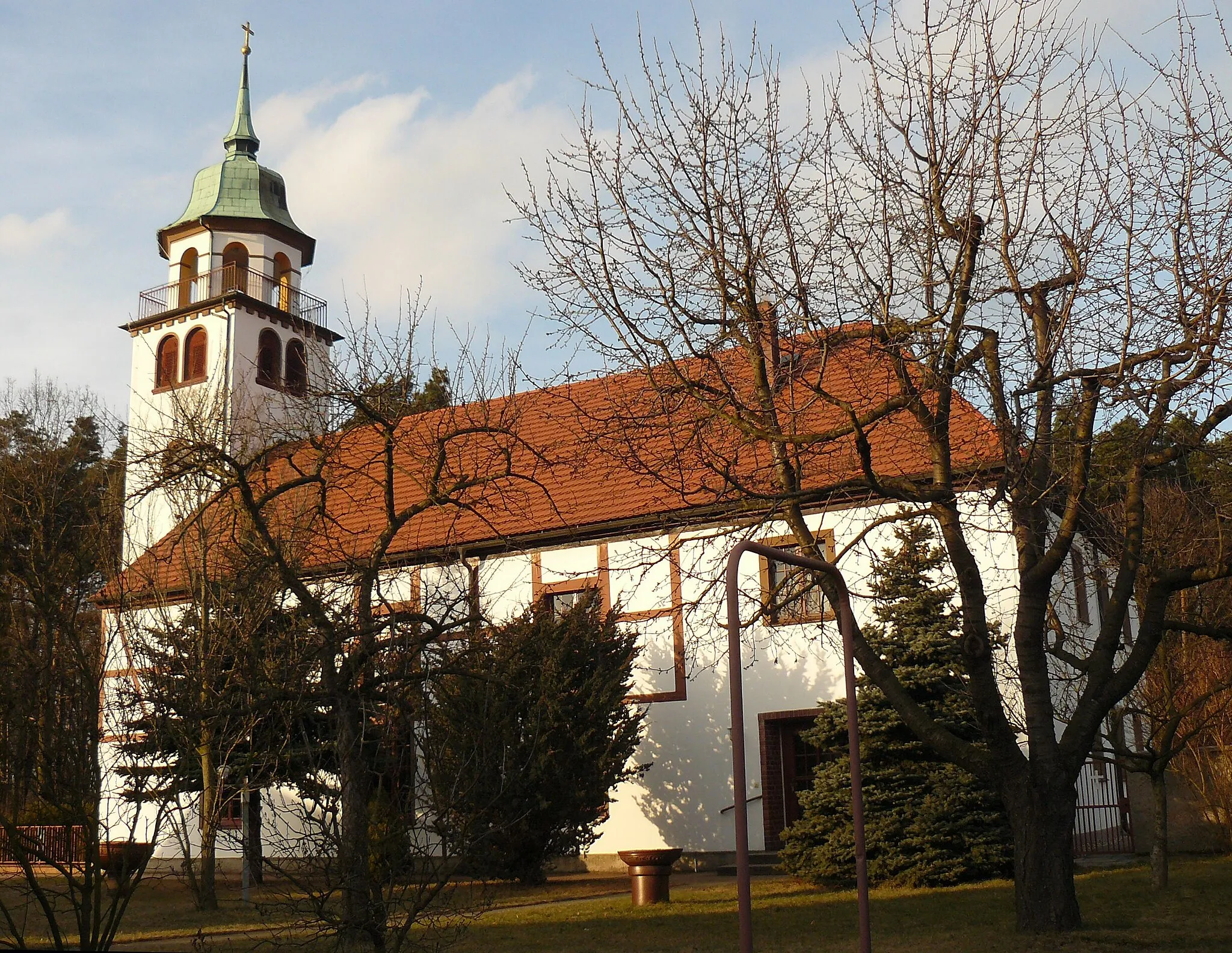 Photo showing: Evangelische Kirche der Altlutheraner in Klitten (Landkreis Görlitz)