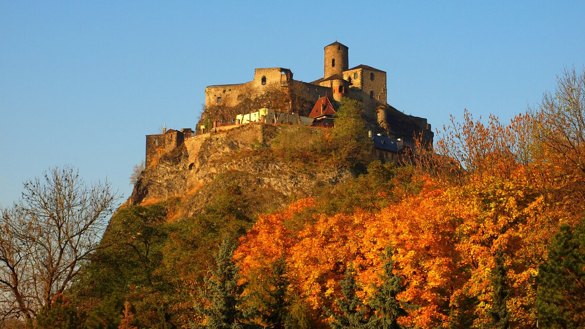 Photo showing: Castle Střekov