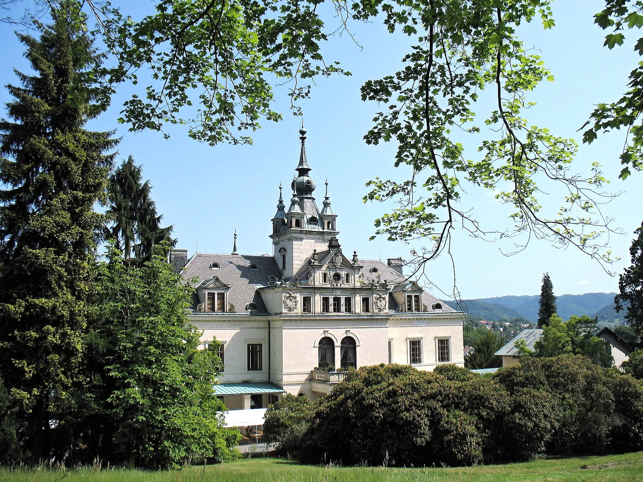 Photo showing: Velké Březno Castle, Ústí nad Labem District.