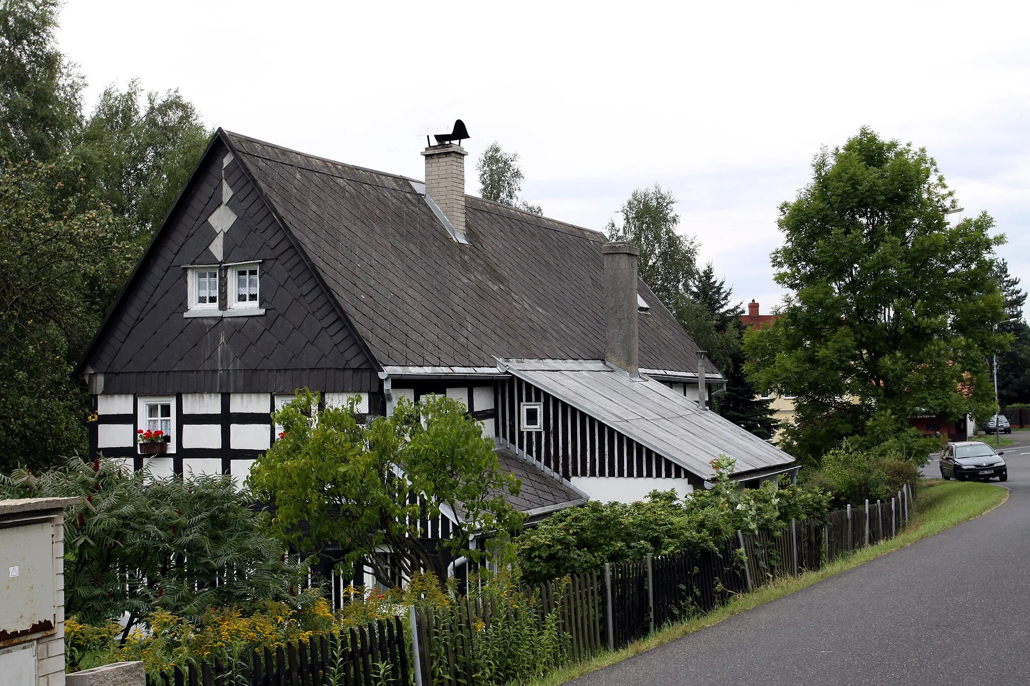 Photo showing: Tisá village in Ústí nad Labem District, Czech Republic