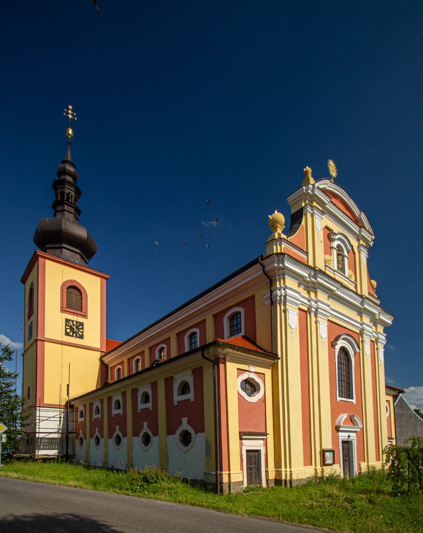 Photo showing: Kostel svaté Anny ve Verneřicích