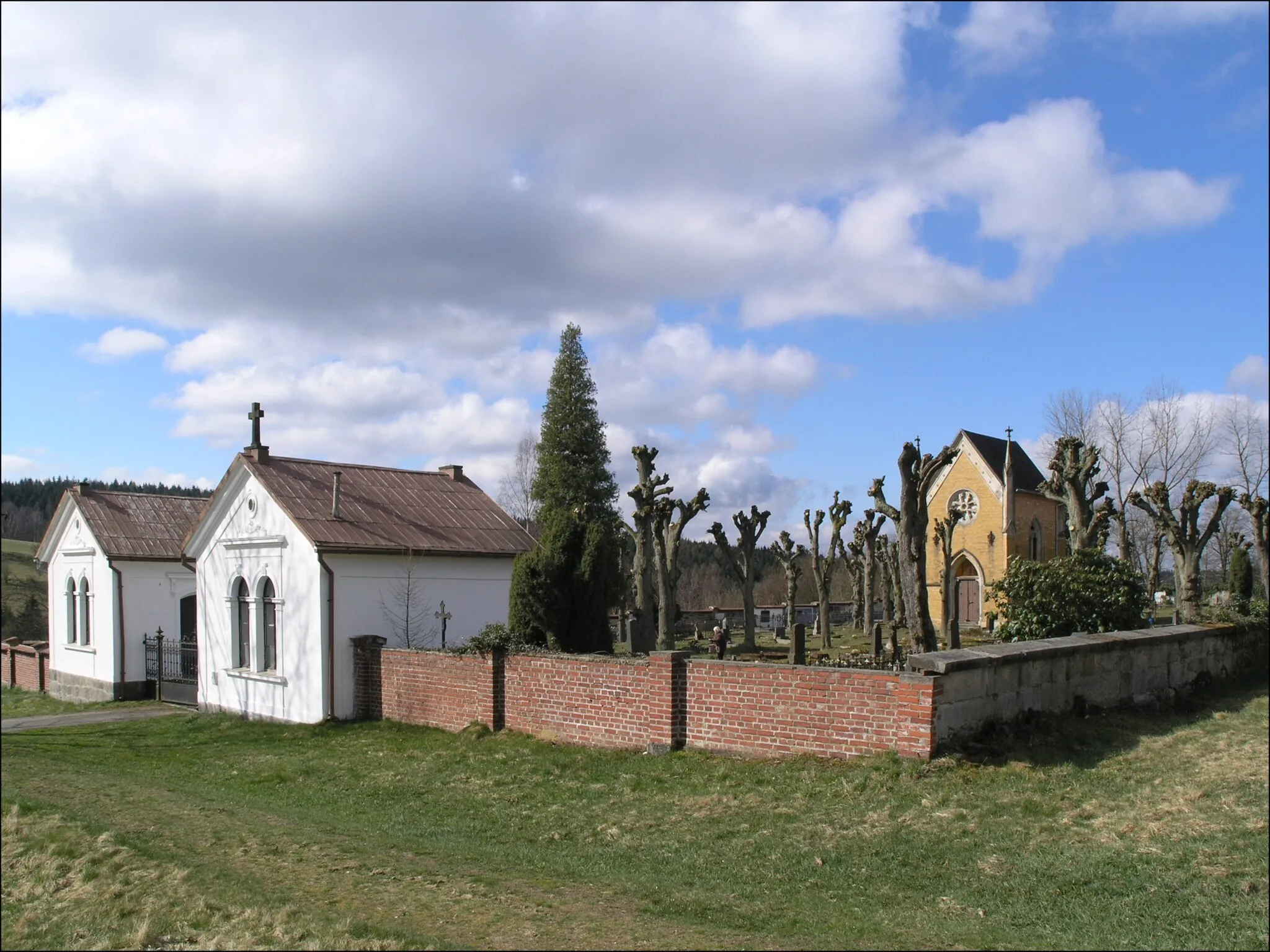Photo showing: Brtníky - místní hřbitov
