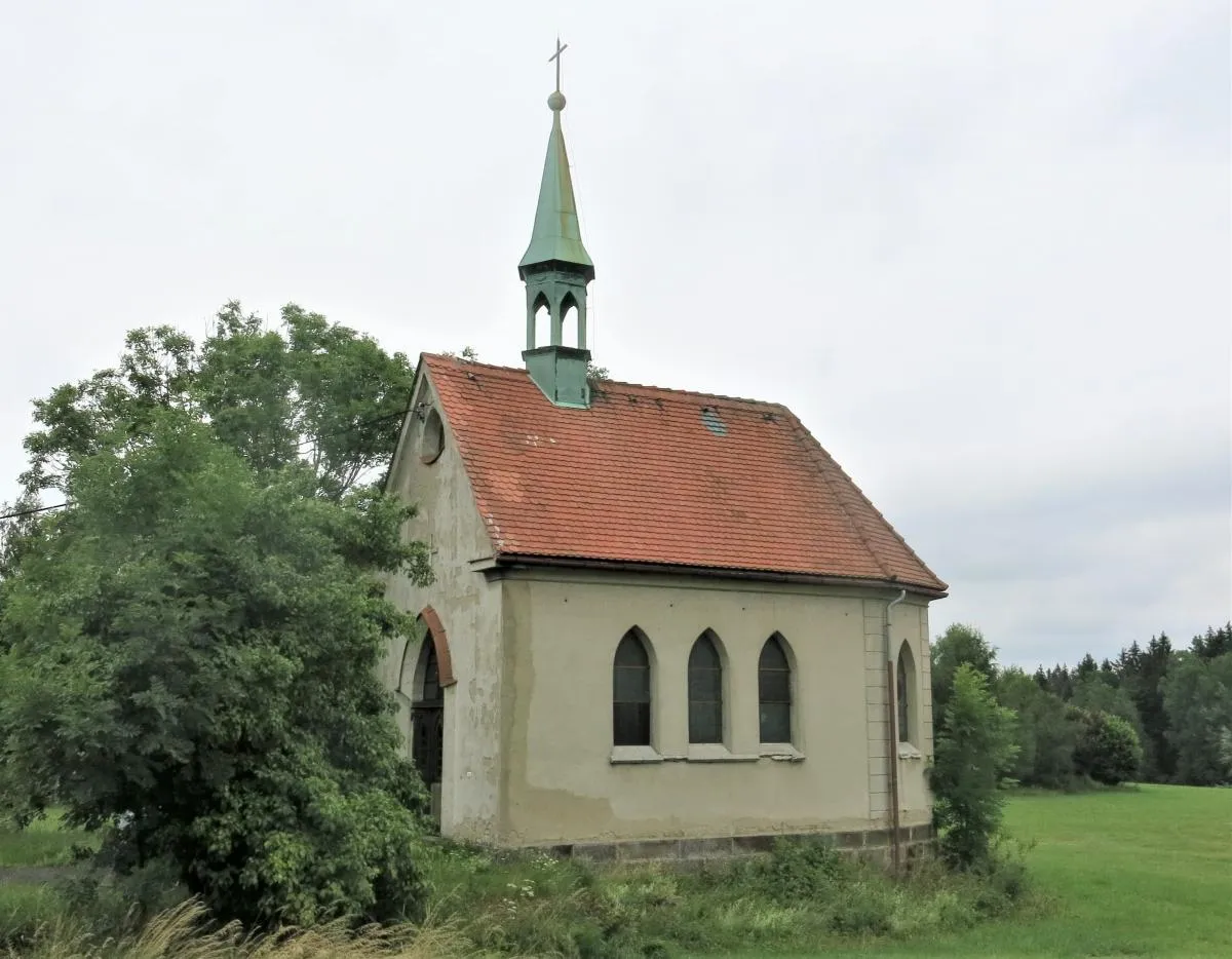 Photo showing: Chapel in Staré Křečany in Děčín District – entry no. 37800.