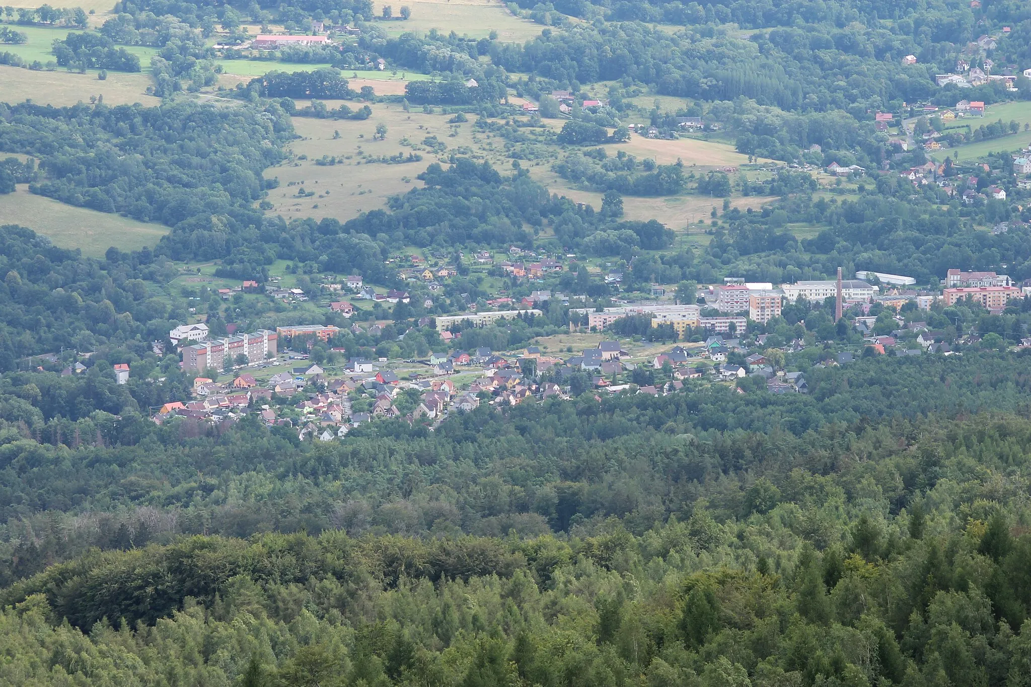 Photo showing: Děčínský Sněžník