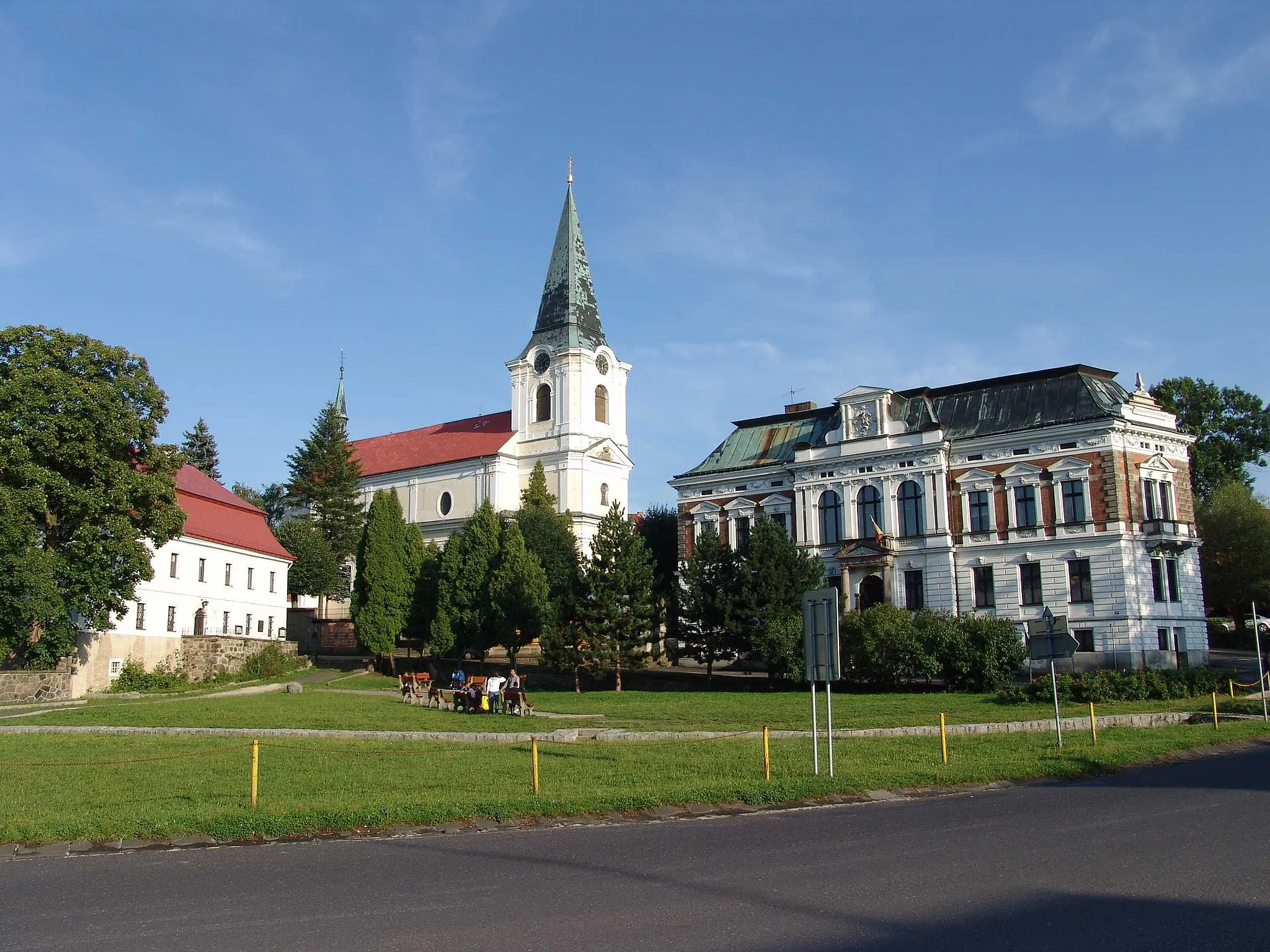 Photo showing: Zentrum von Jiříkov