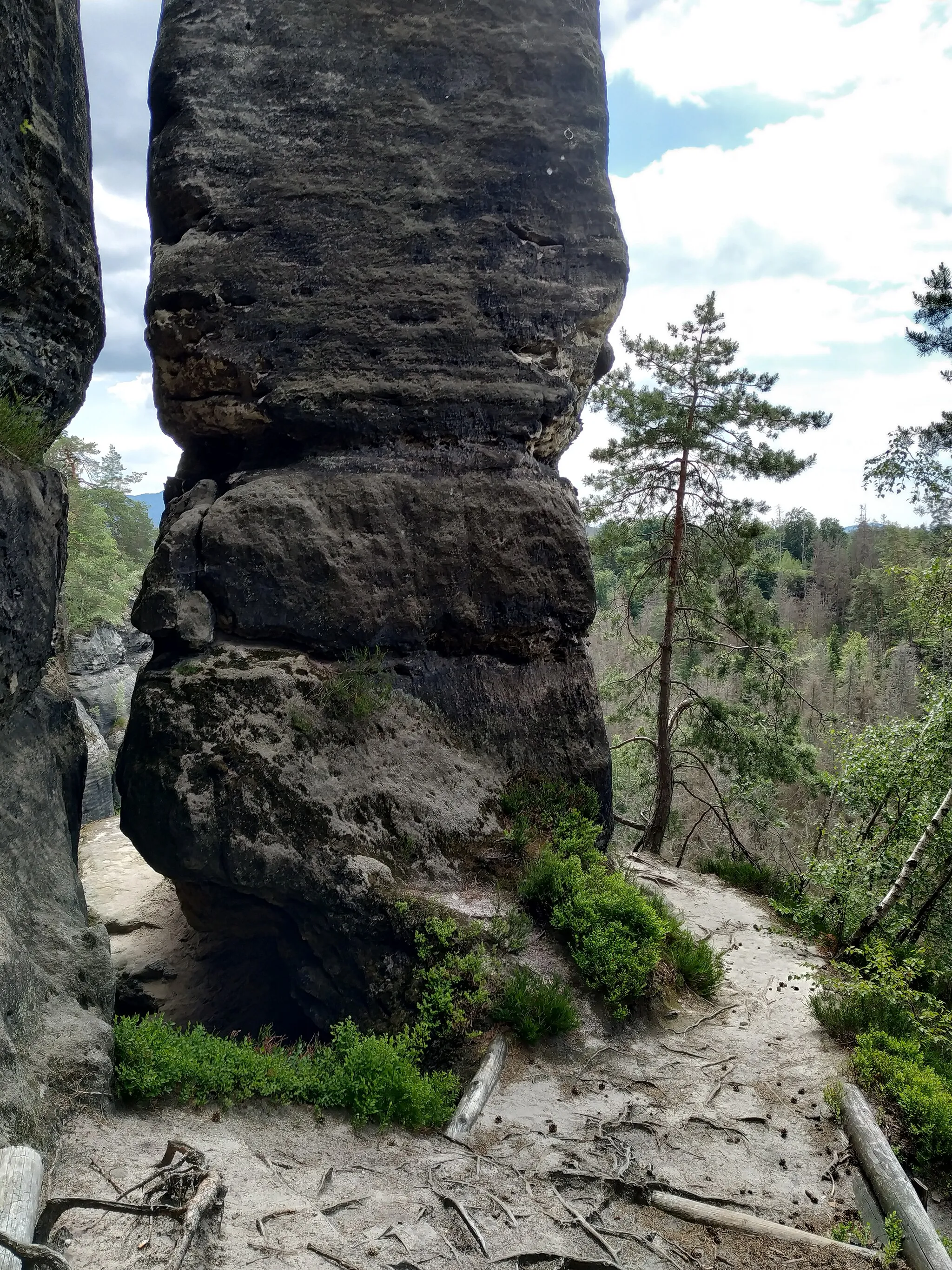 Photo showing: Maják (Skála),  České Švýcarsko