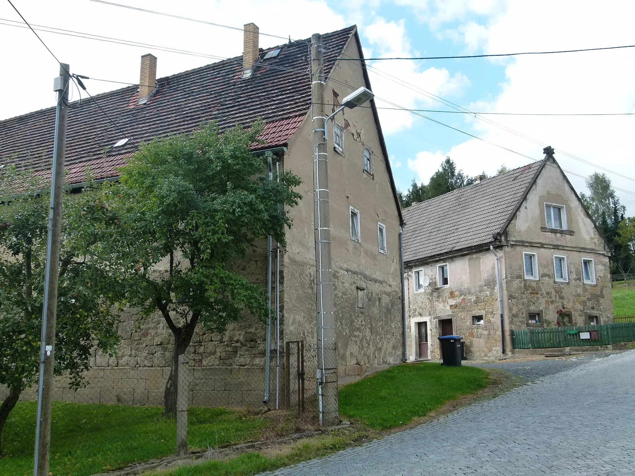 Photo showing: Denkmalgeschütztes Bauerngehöft, Krietzschwitz 6/6a, Pirna, Sachsen