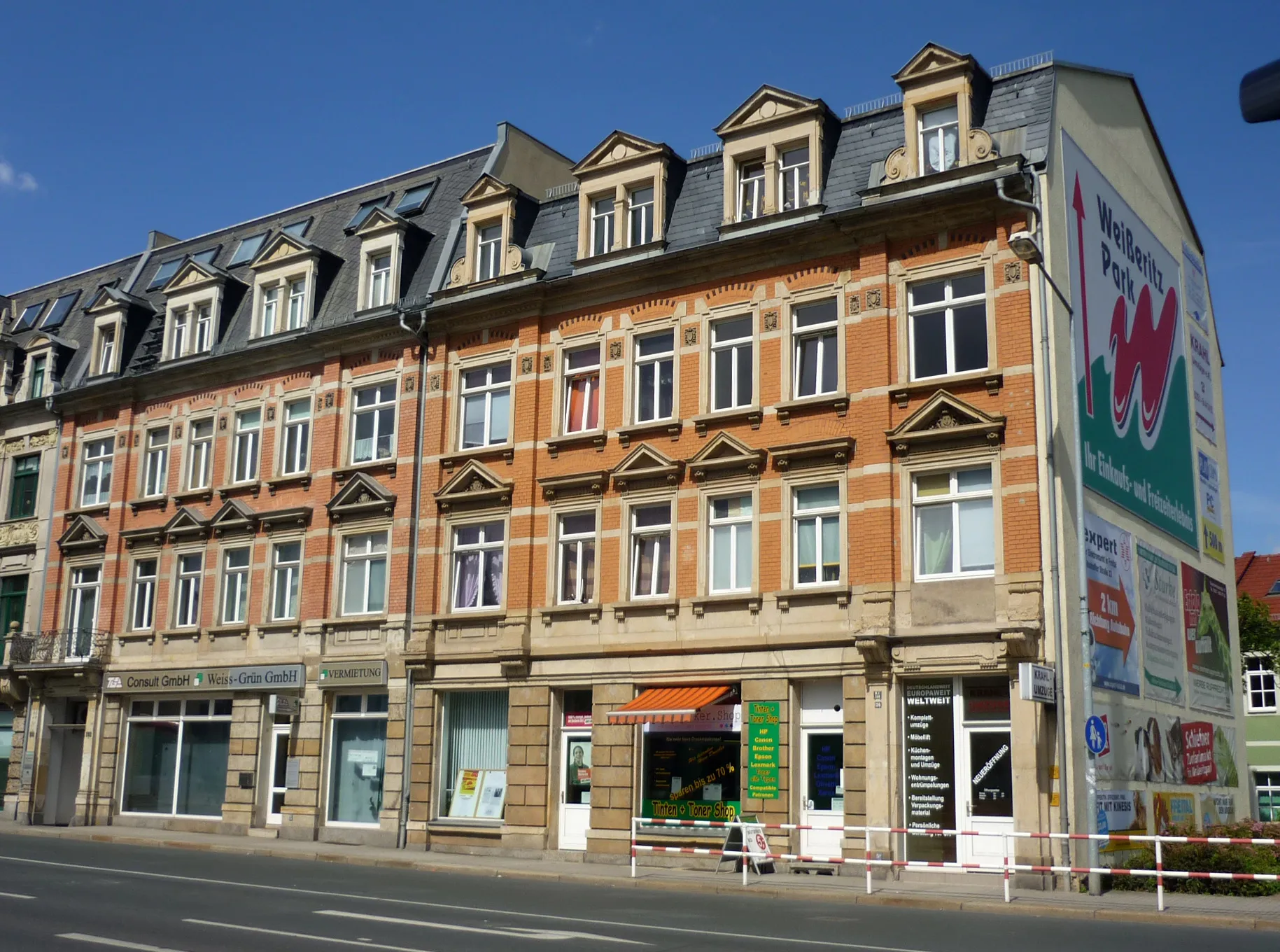 Photo showing: Dresdner Str. 190-192 in Freital-Deuben