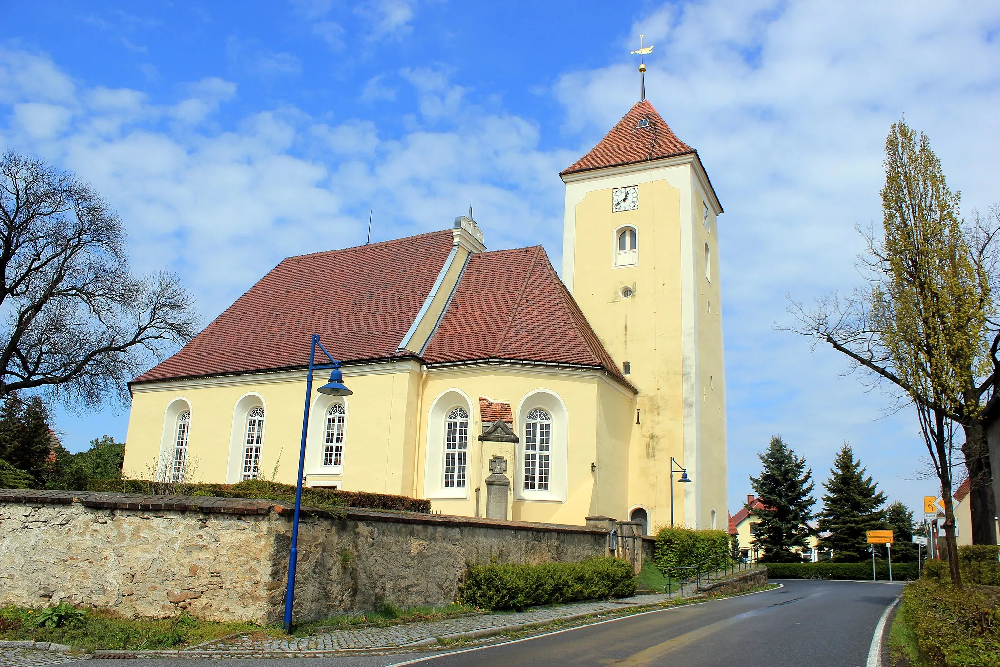 Photo showing: Ewangelska cyrkej w Nosaćicach.