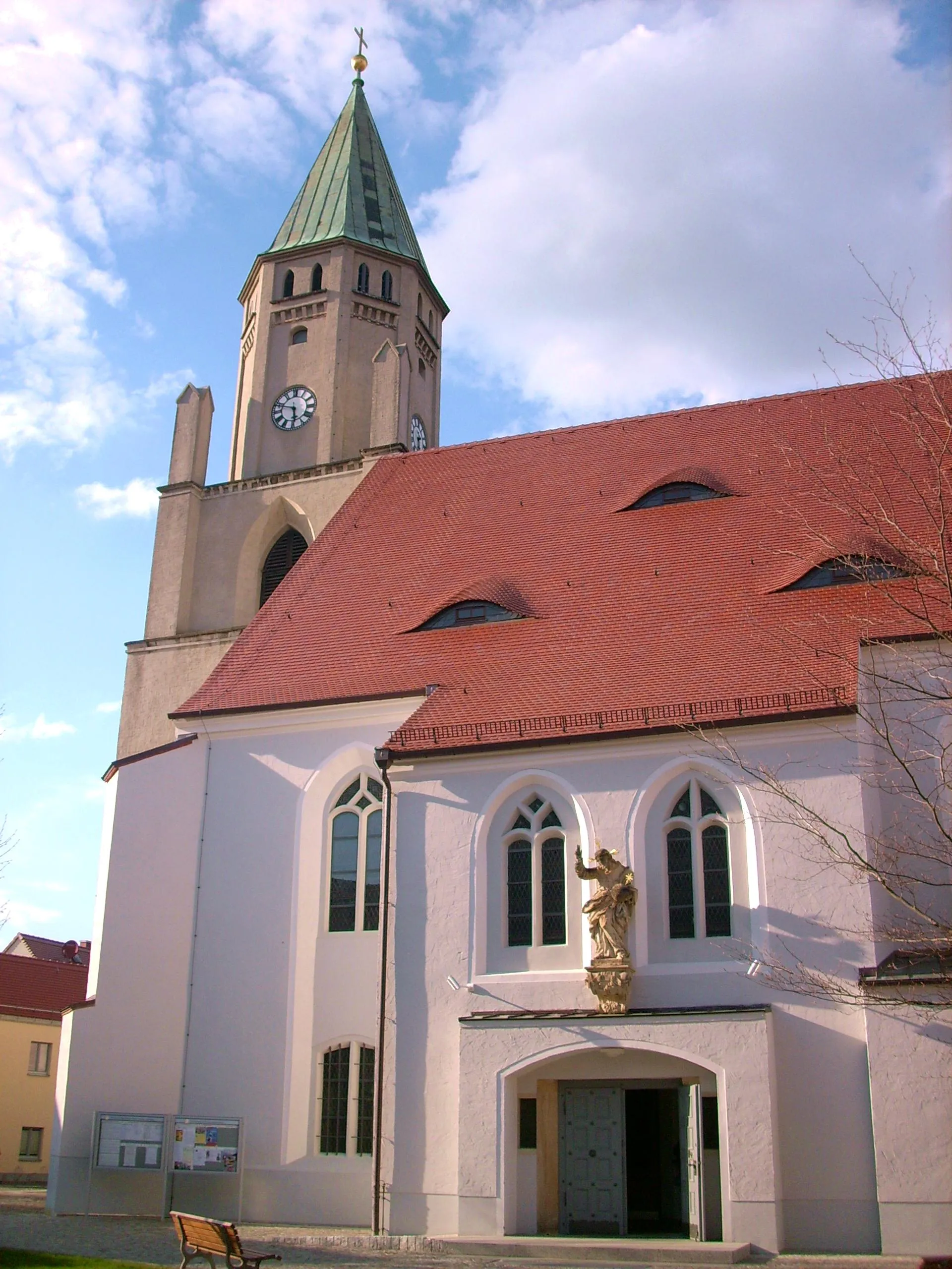 Photo showing: Katholische Pfarrkirche in Wittichenau