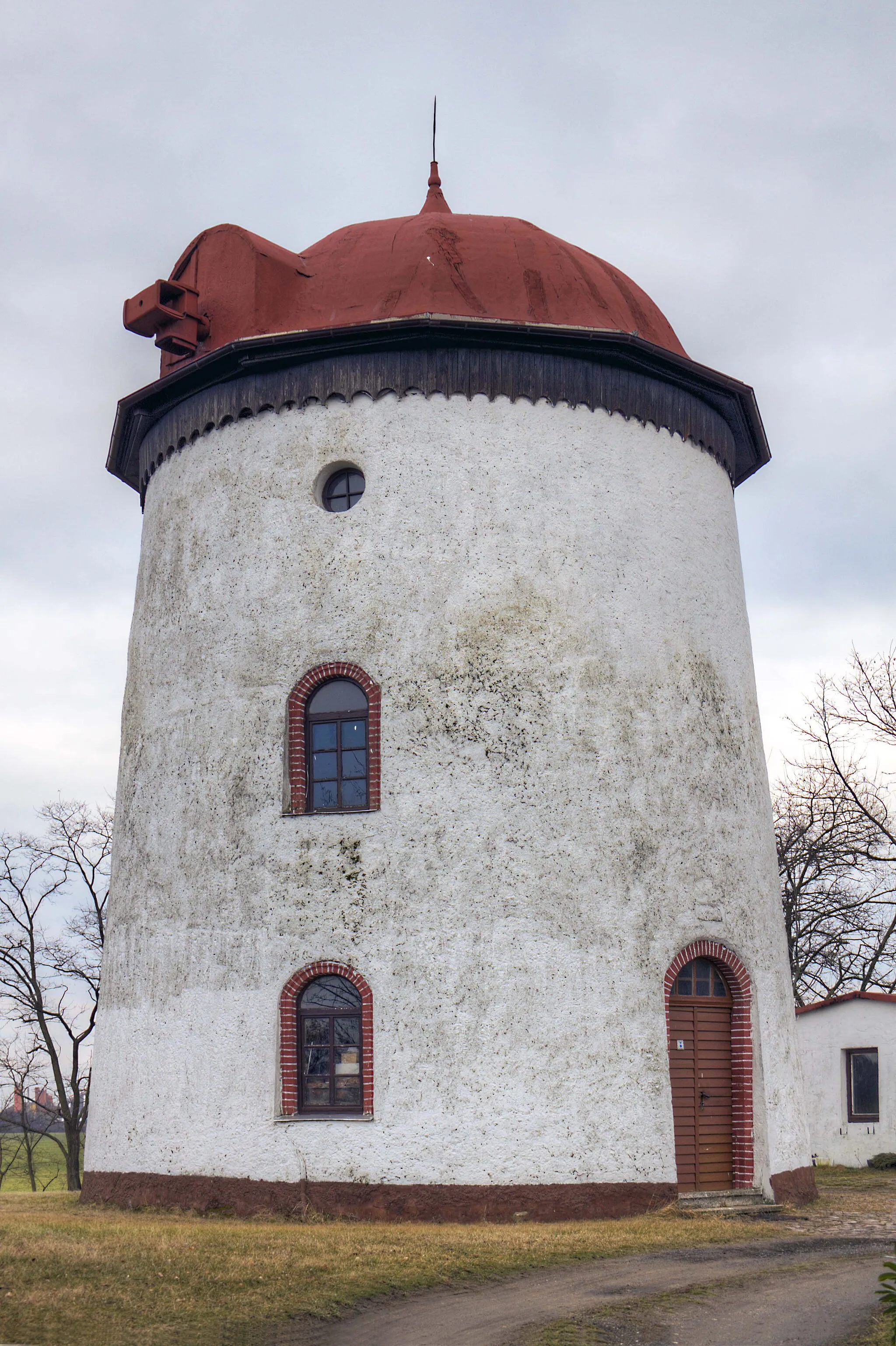 Photo showing: Turmholländermühle Moritz bei Promnitz