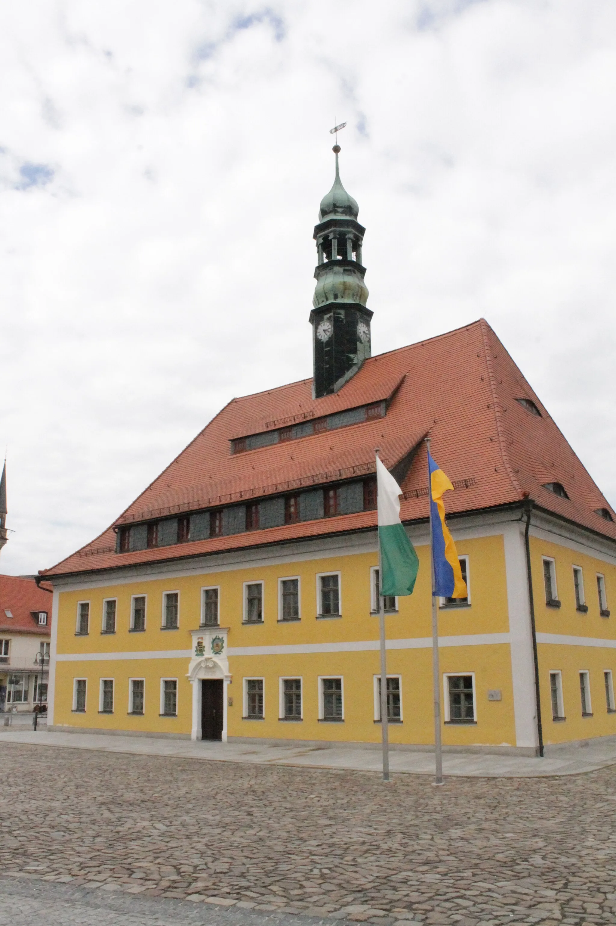 Photo showing: Town Hall, Neustadt in Saxony