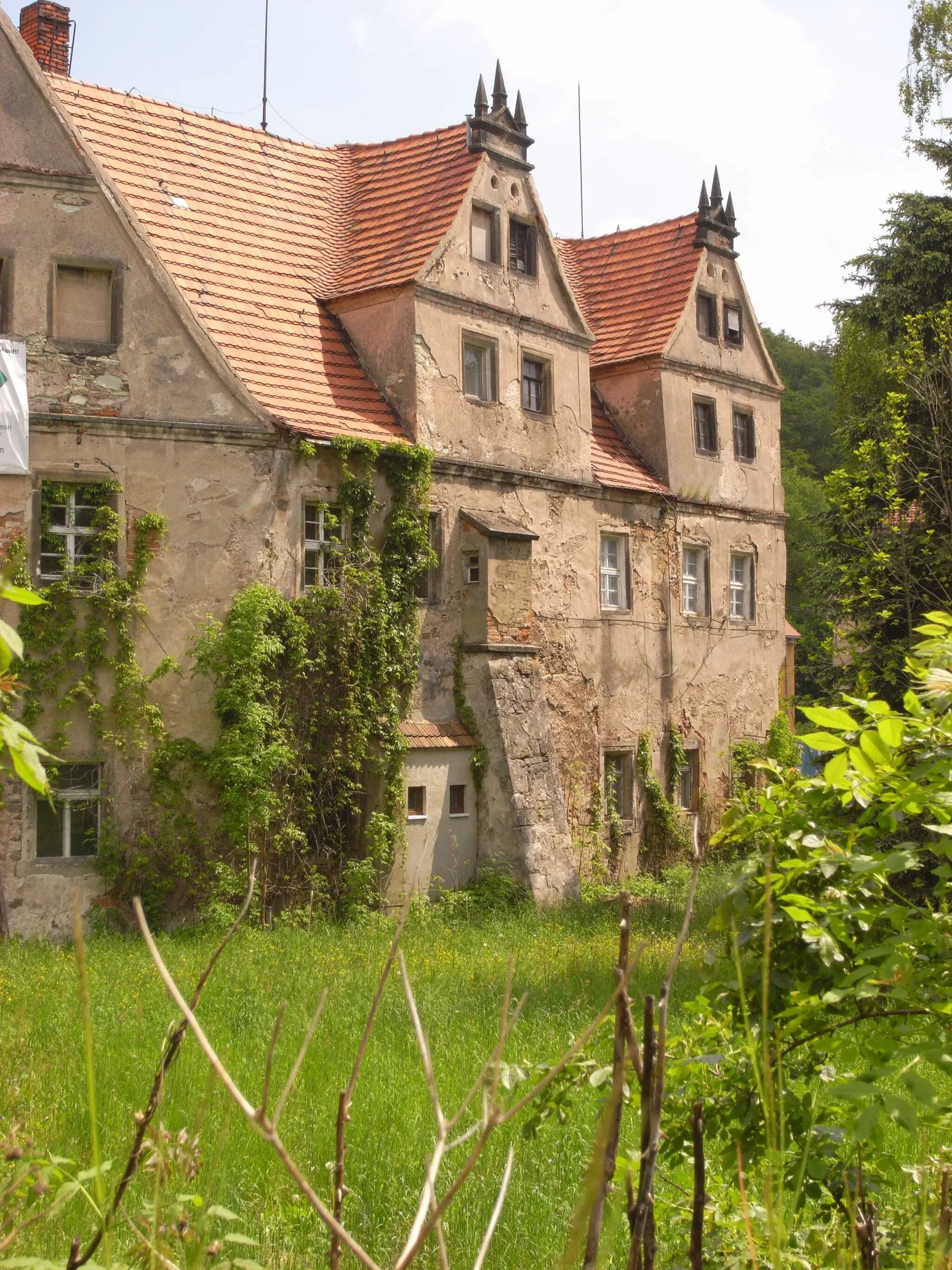 Photo showing: Kreischa-Lungkwitz, altes Schloß (1411 erstmals erwähnt als Rittergut) (Sachsen, Deutschland)