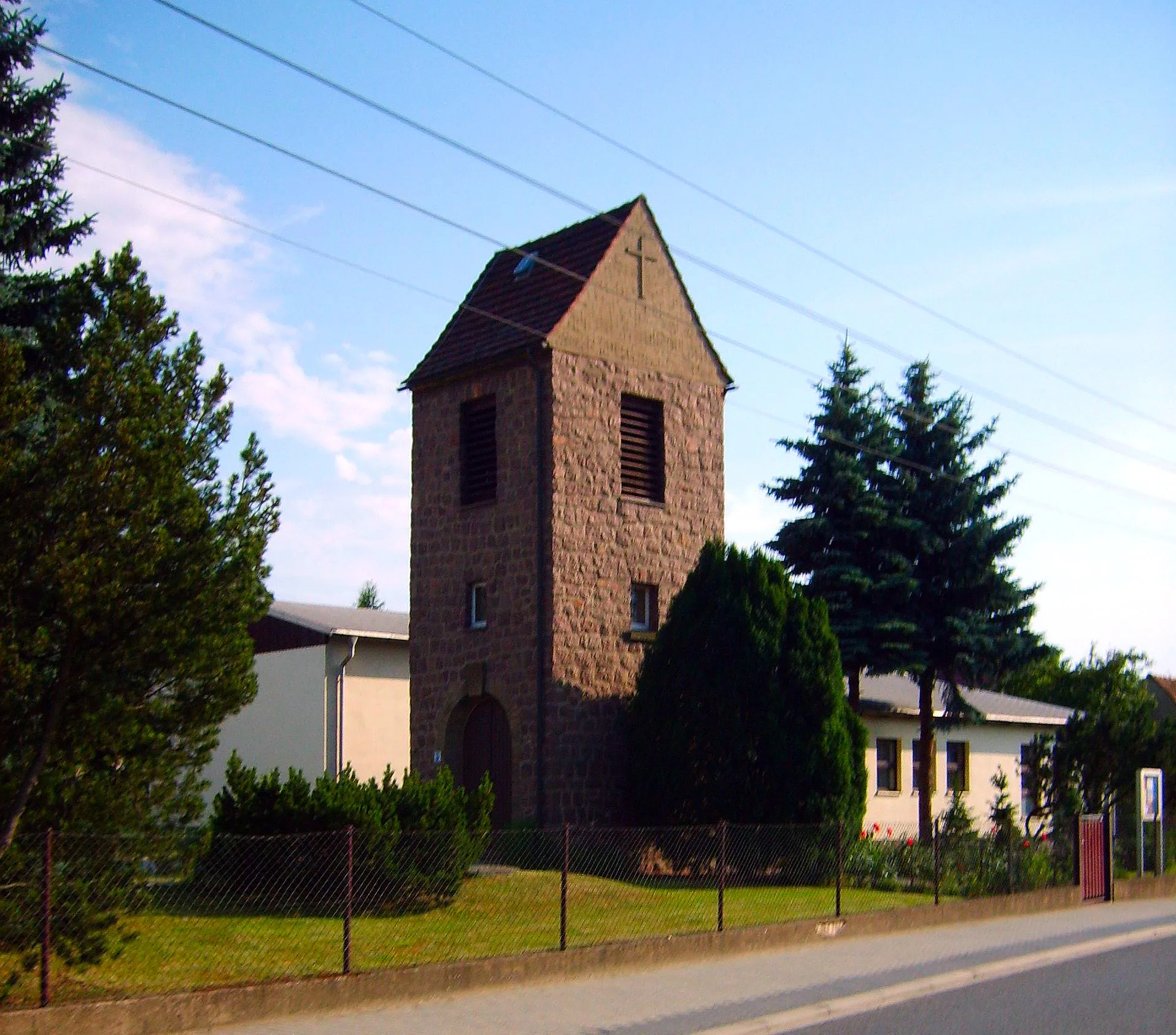Photo showing: Gemeindezentrum in Merzdorf.