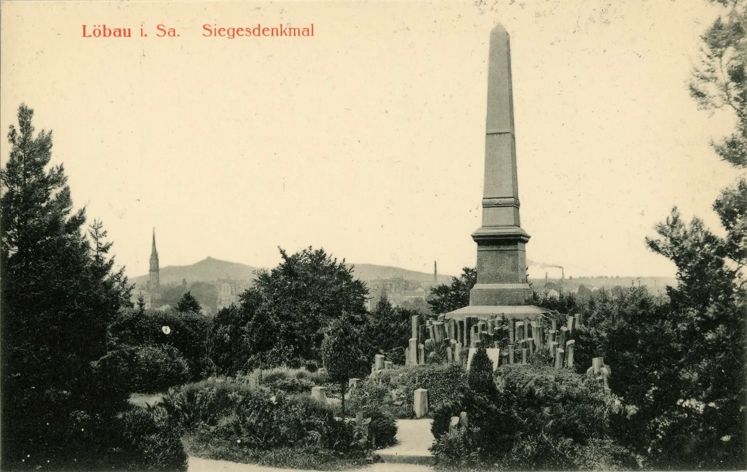 Photo showing: Löbau; Siegesdenkmal