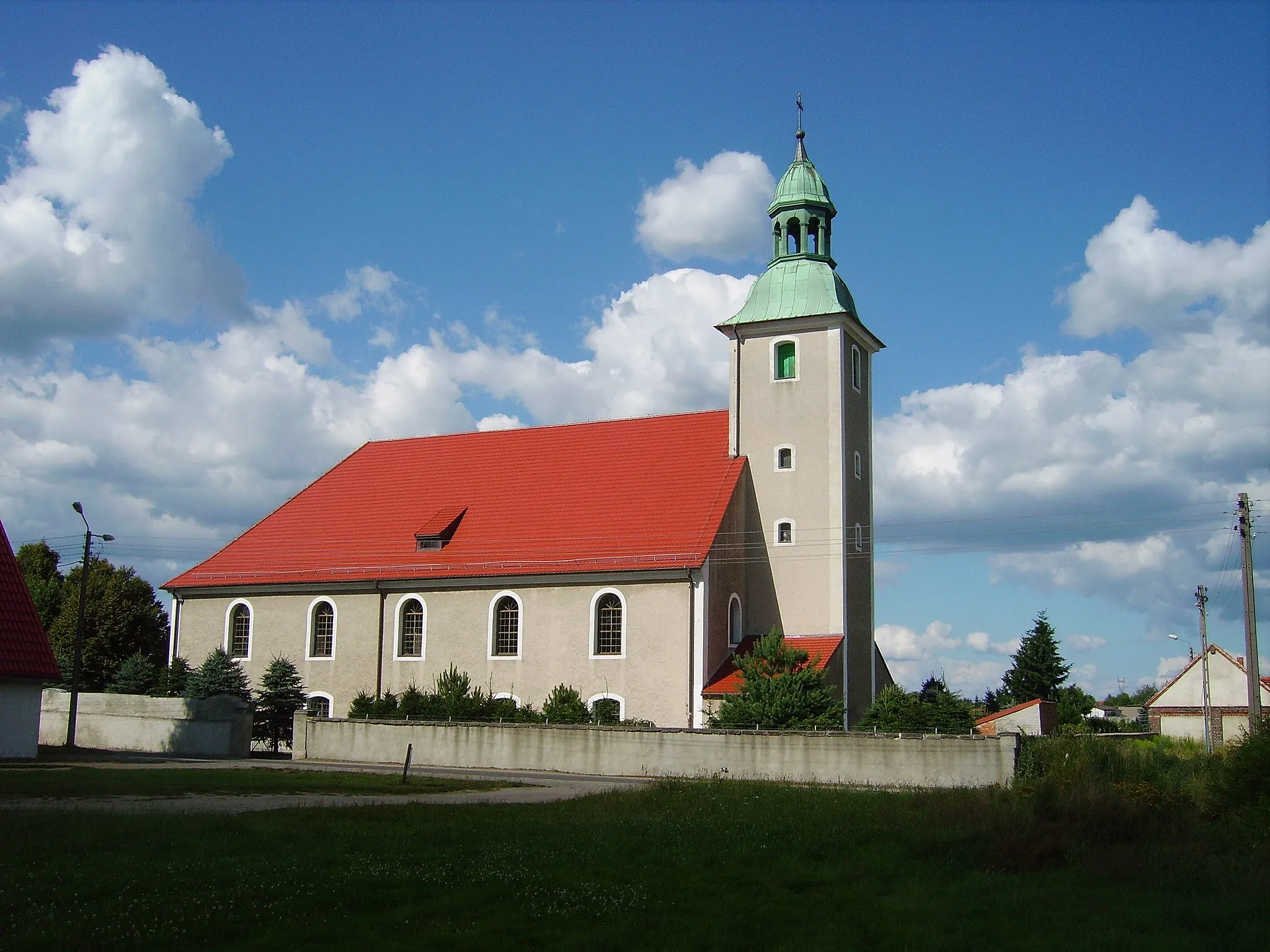 Photo showing: Kościół pw. Wniebowzięcia Najświętszej Marii Panny w Czerwonej Wodzie