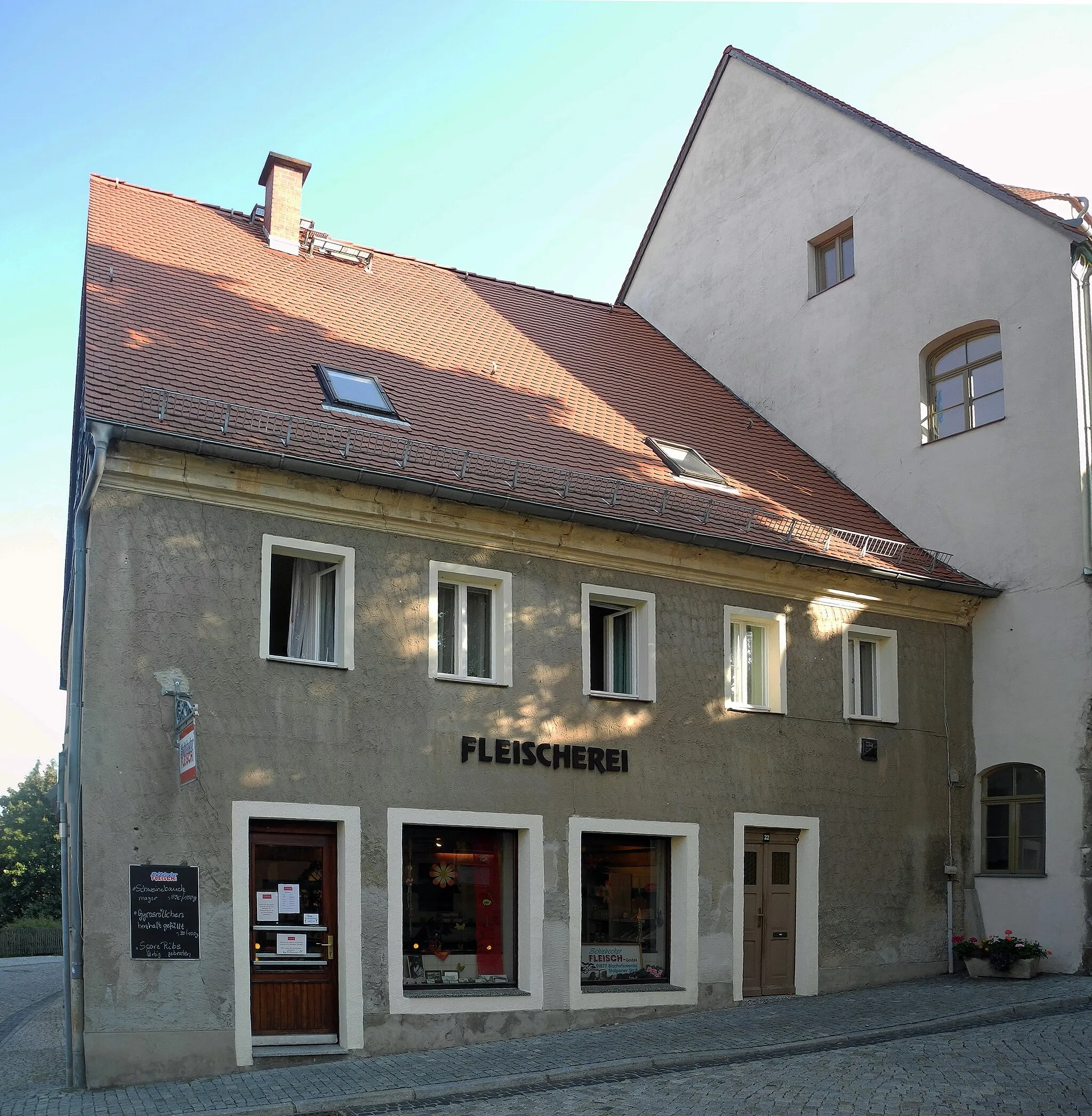 Photo showing: Wohnhaus in Stolpen, Dresdner Str. 22