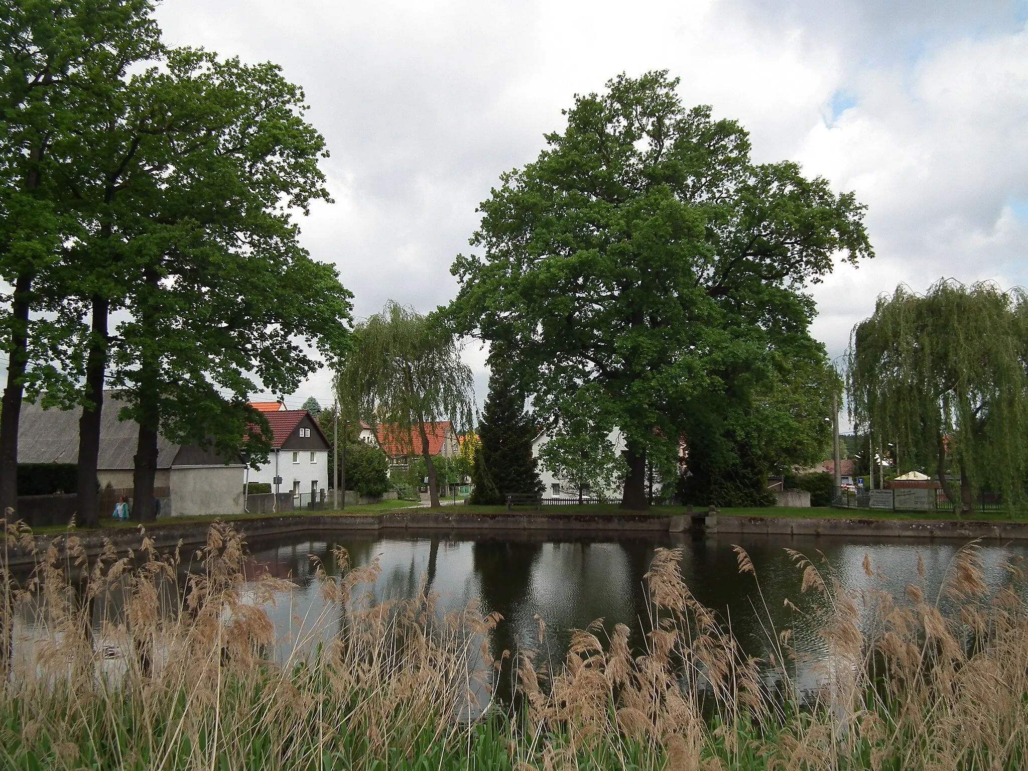 Photo showing: Laußnitz