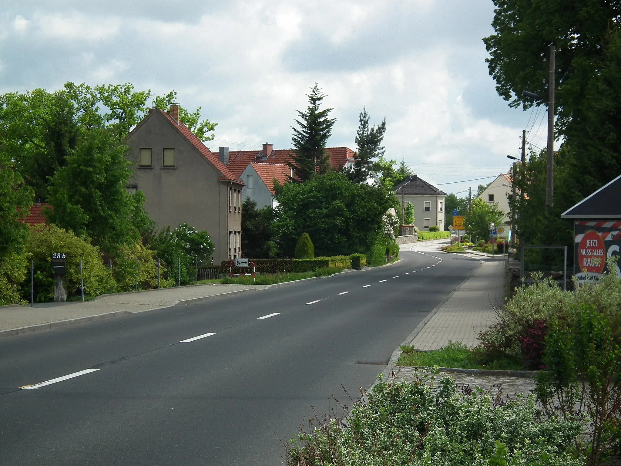 Photo showing: Laußnitz