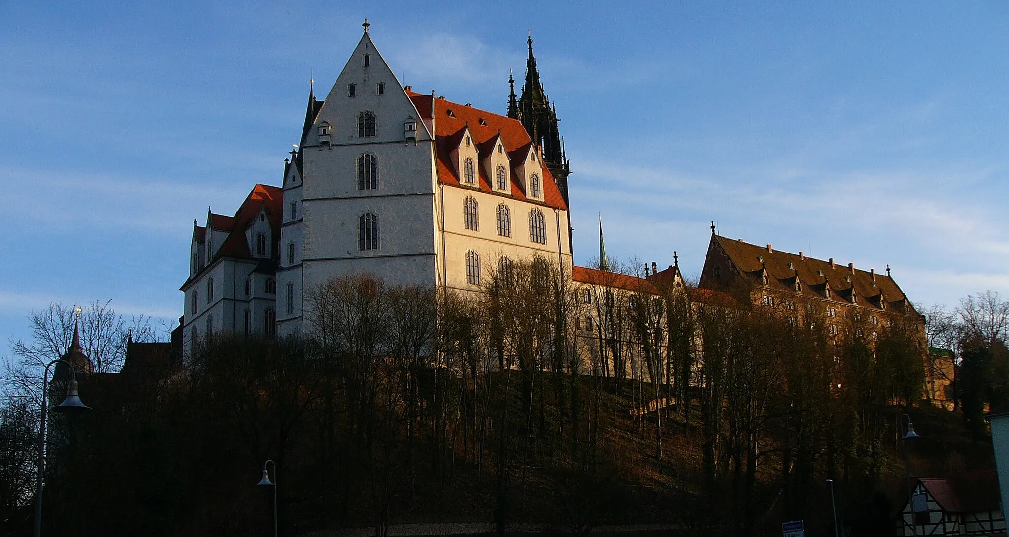 Photo showing: Die Albrechtsburg in Meißen von Norden aus gesehen.