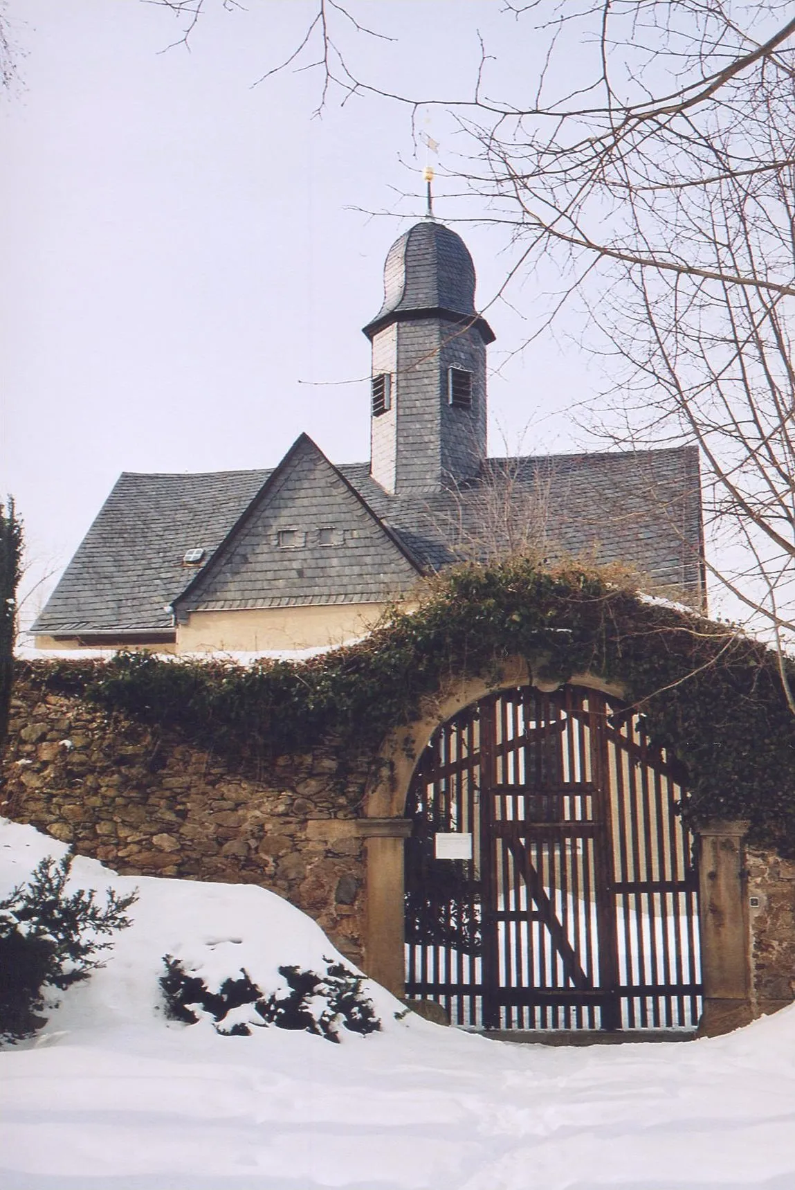 Photo showing: Kirche in Döbra