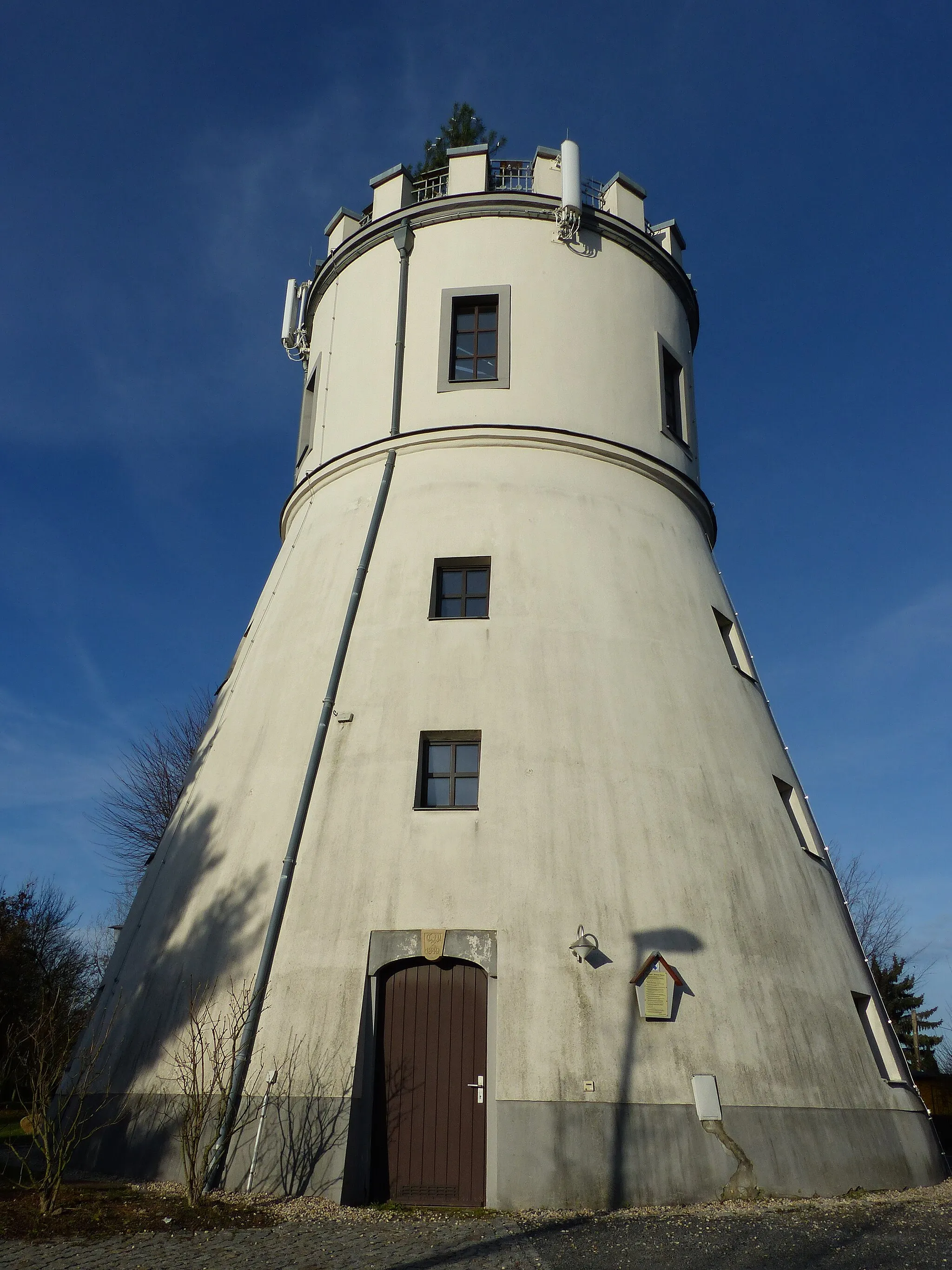 Photo showing: Boxdorfer Windmühle, Windmühlenweg, Boxdorf (Moritzburg)