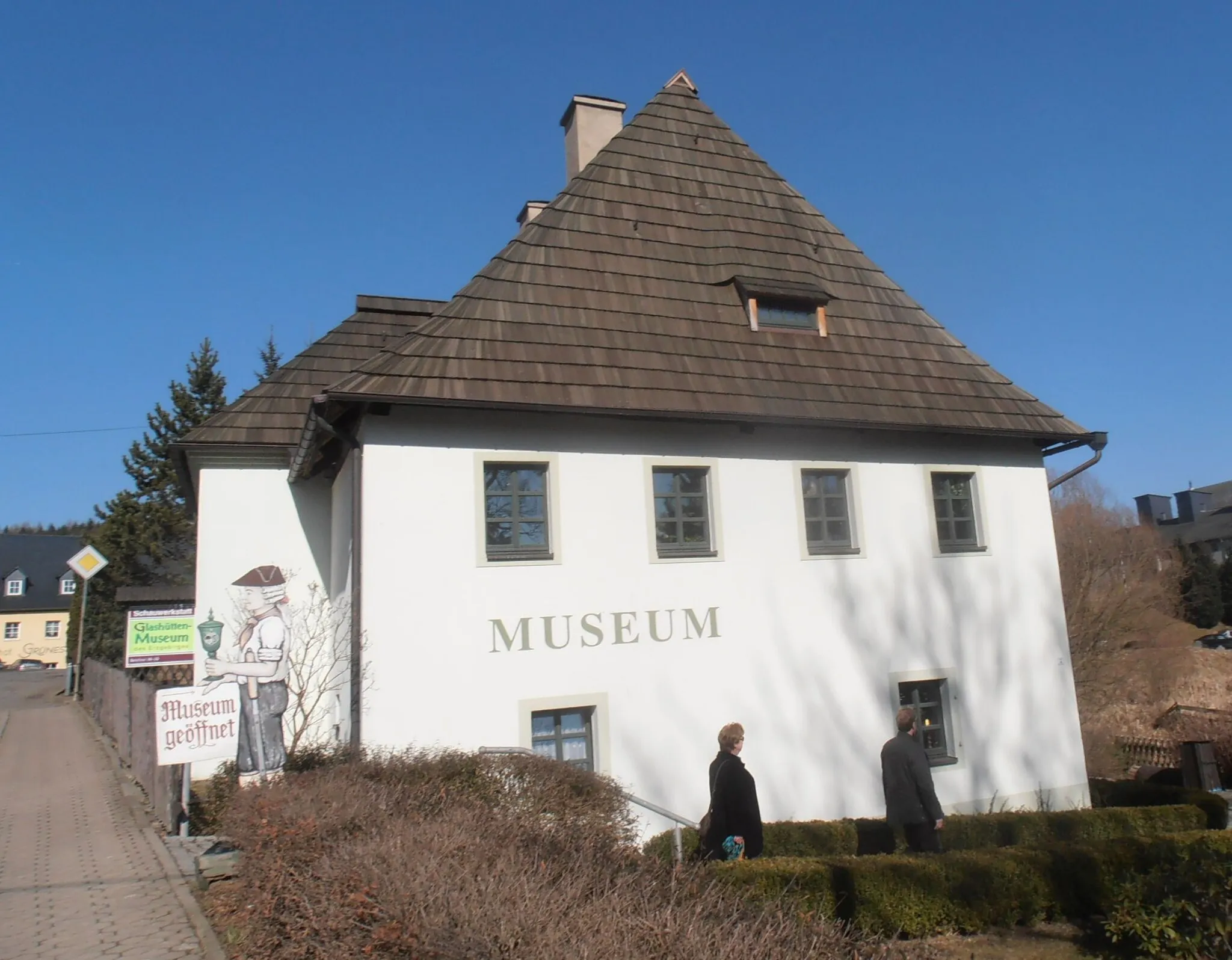 Photo showing: Glasbläsermuseum Neuhausen/Erzgeb.