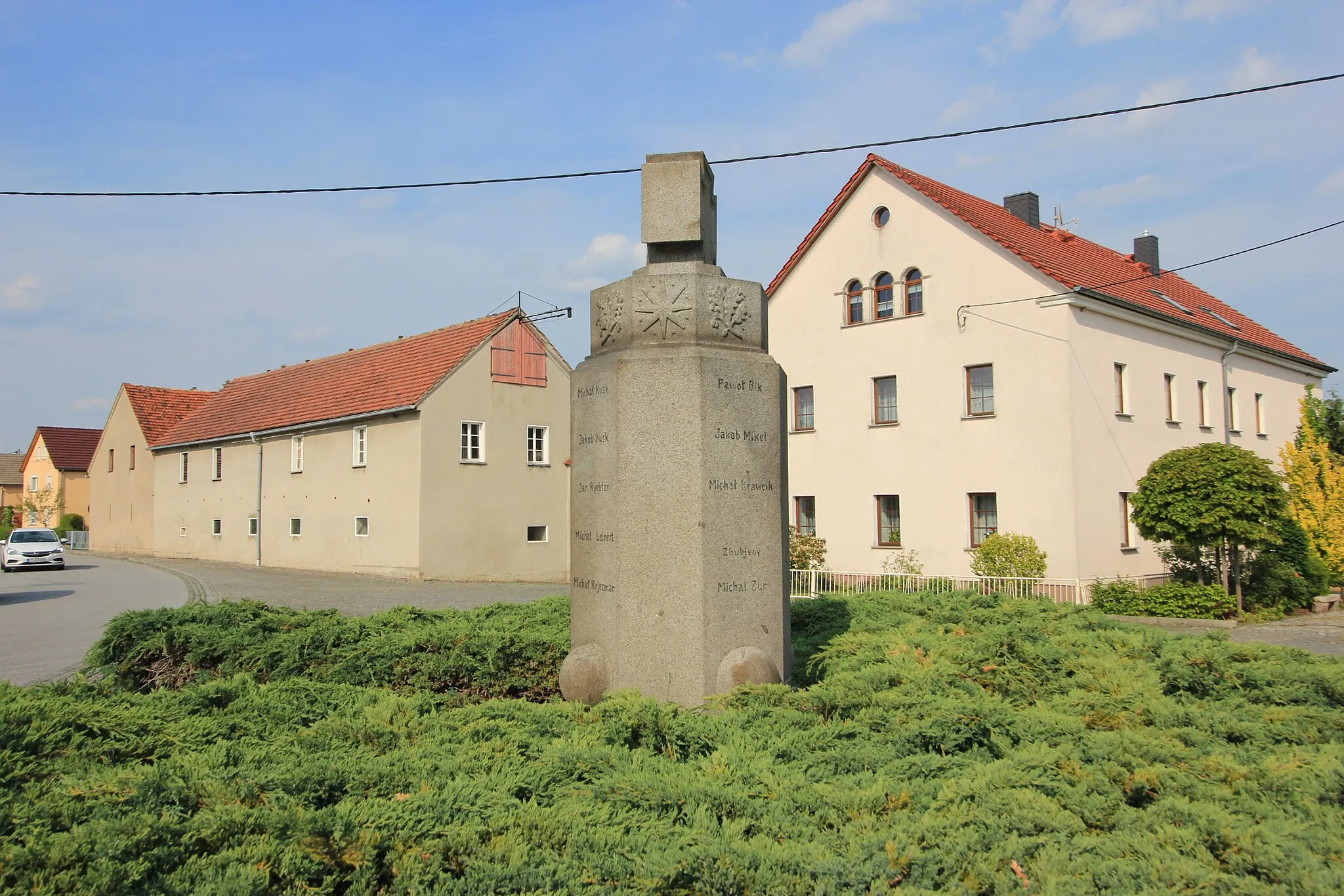 Photo showing: Pomnik za padnjenych Prěnjeje swětoweje wójny we Worklecach