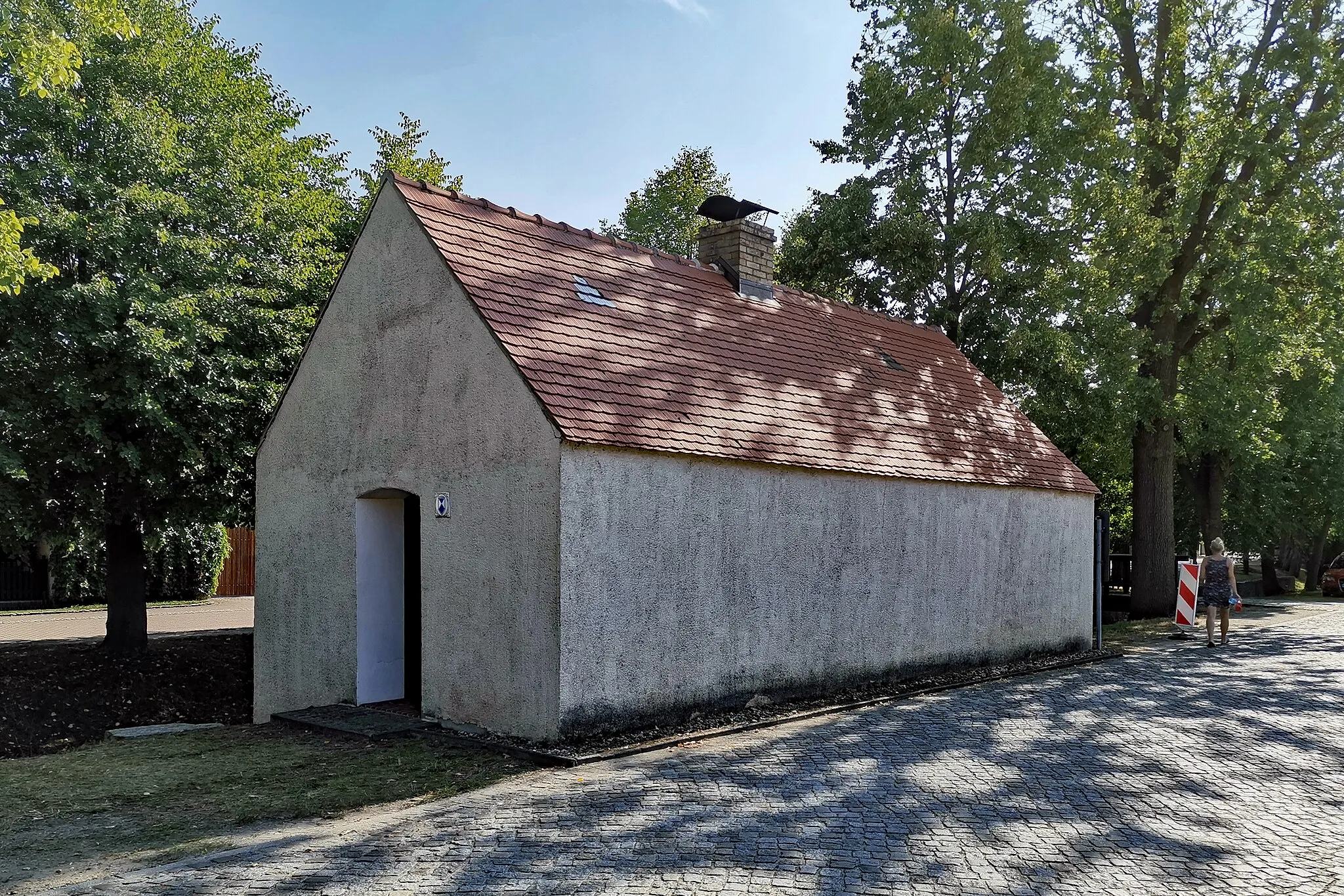 Photo showing: Großthiemig Backhaus (Amt Schradenland, Brandenburg, Germany)