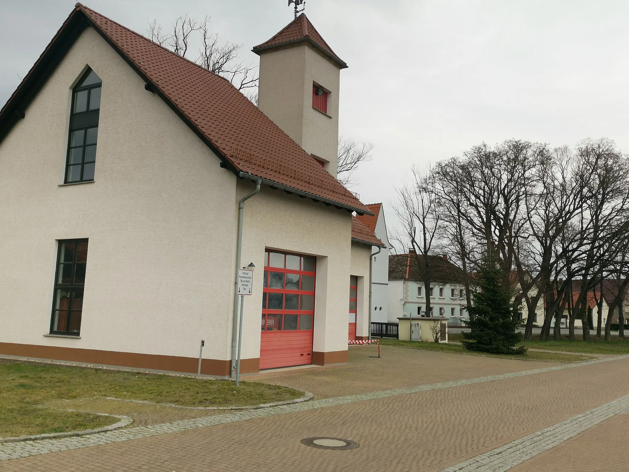 Photo showing: Feuerwehr Großthiemig