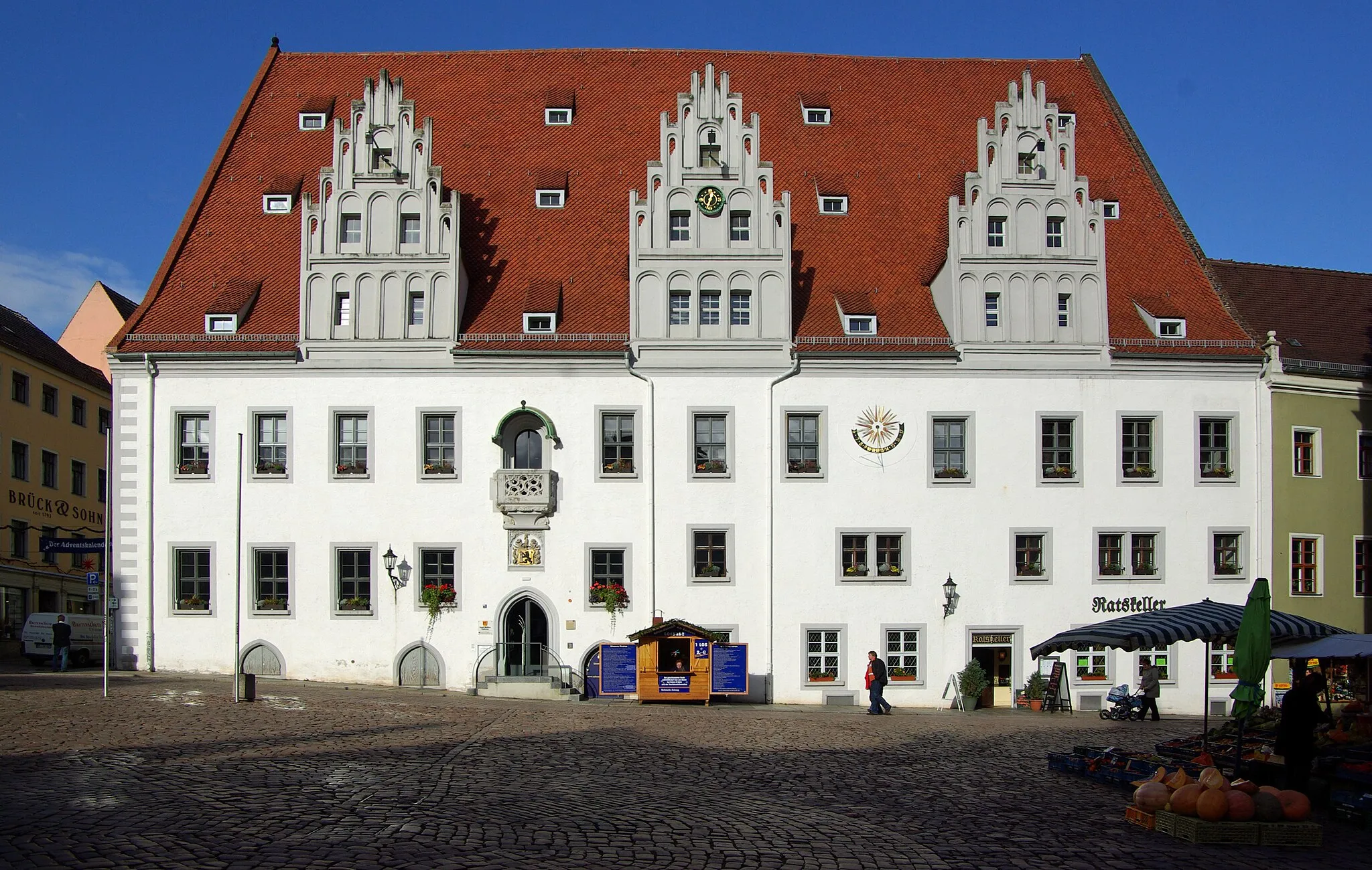 Photo showing: Meißen, Markt, Rathaus